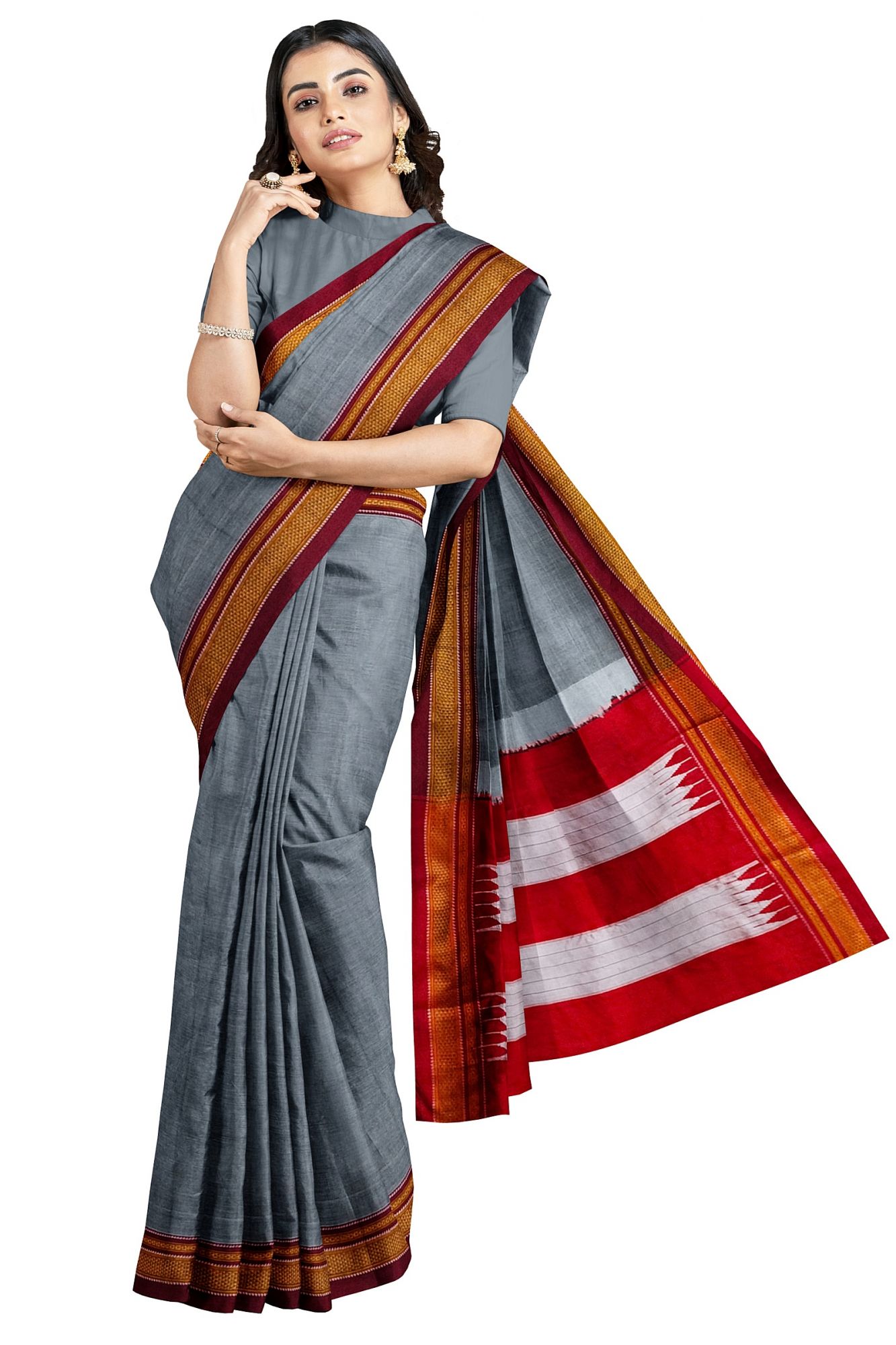 Ilkal Cotton Saree