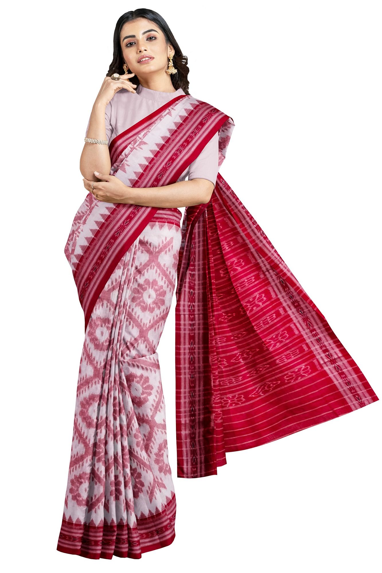 Odisha Handloom Maniabandha Cotton Saree