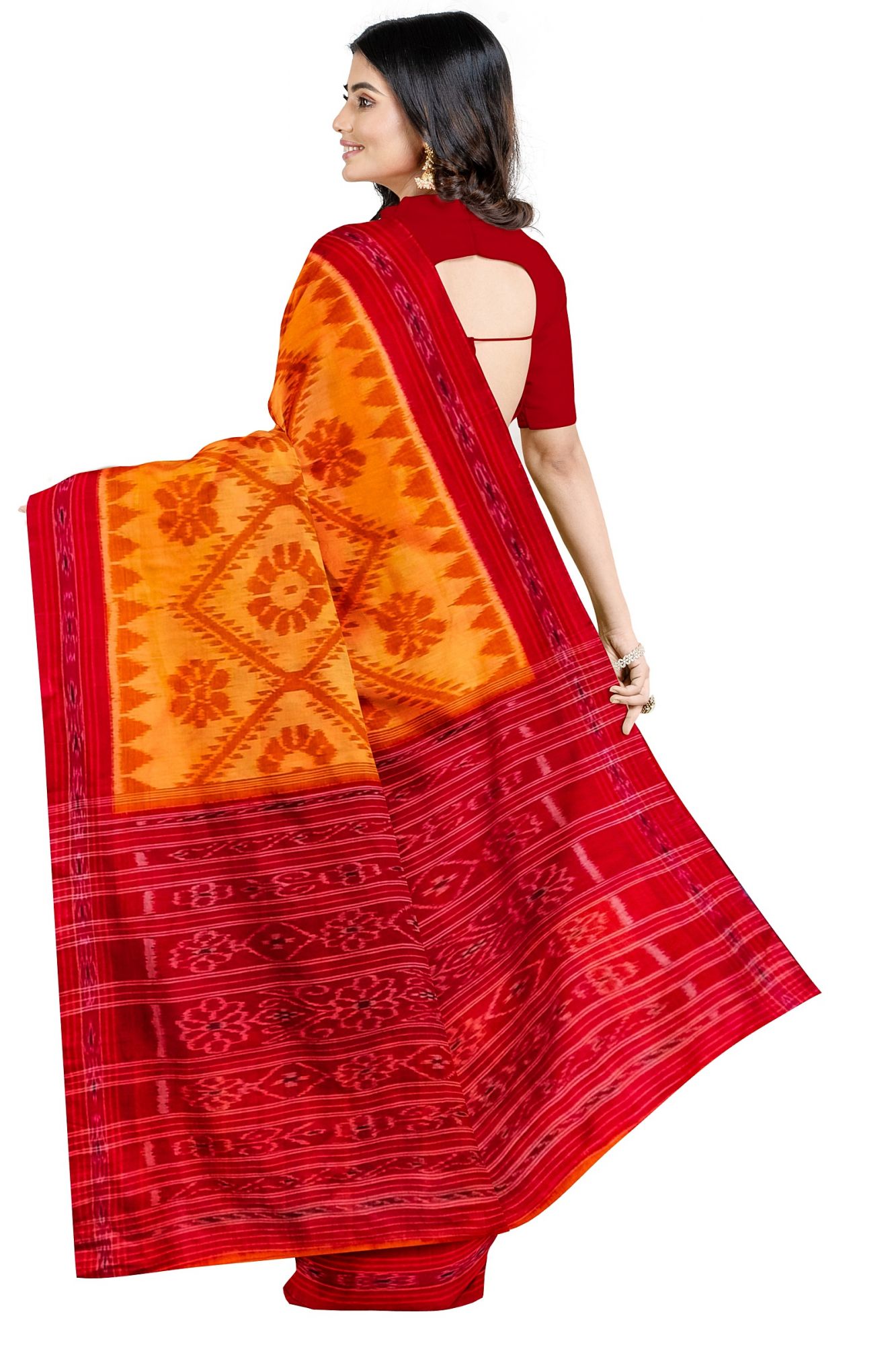 Odisha Handloom Maniabandha Cotton Saree