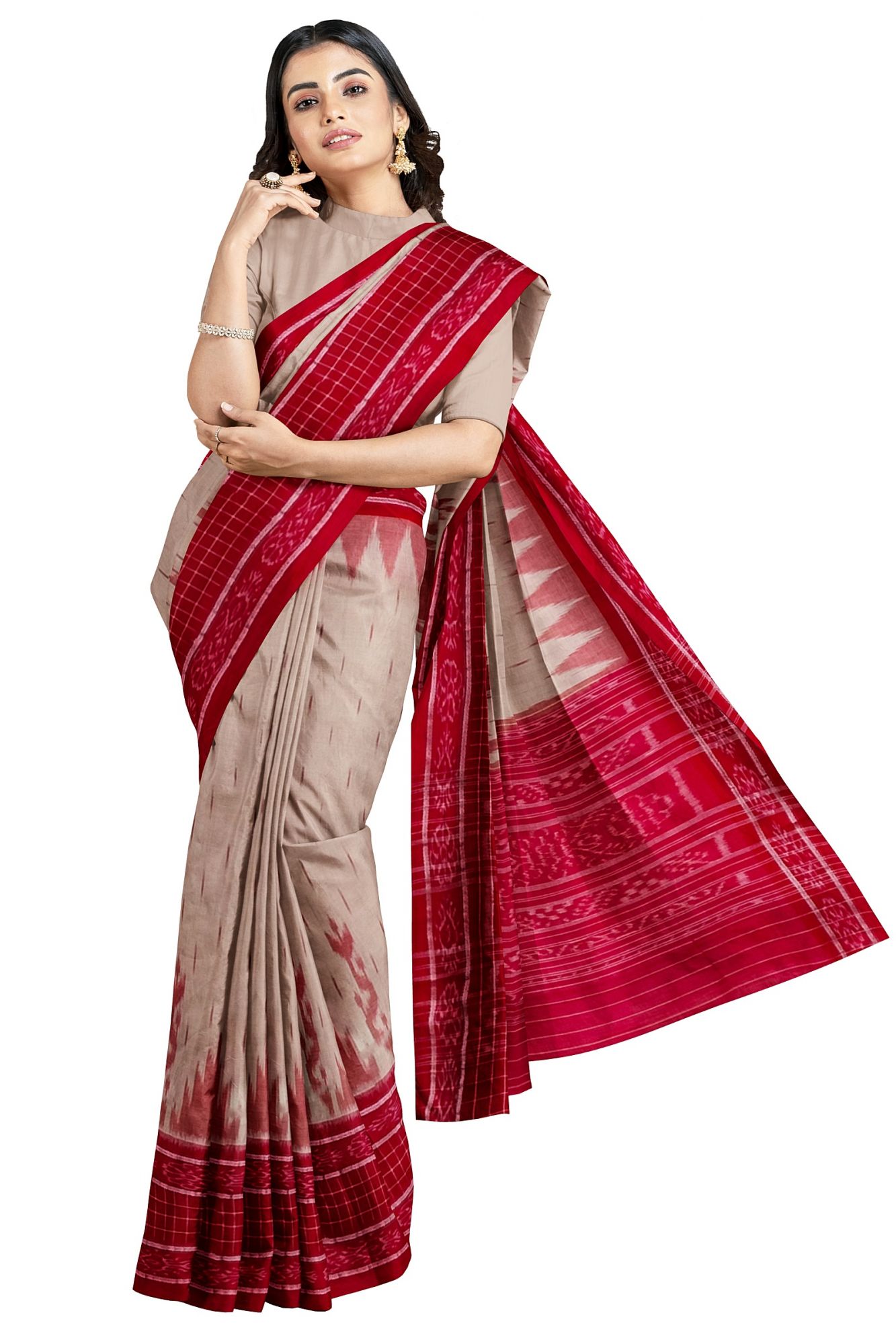 Odisha Handloom Maniabandha Cotton Saree