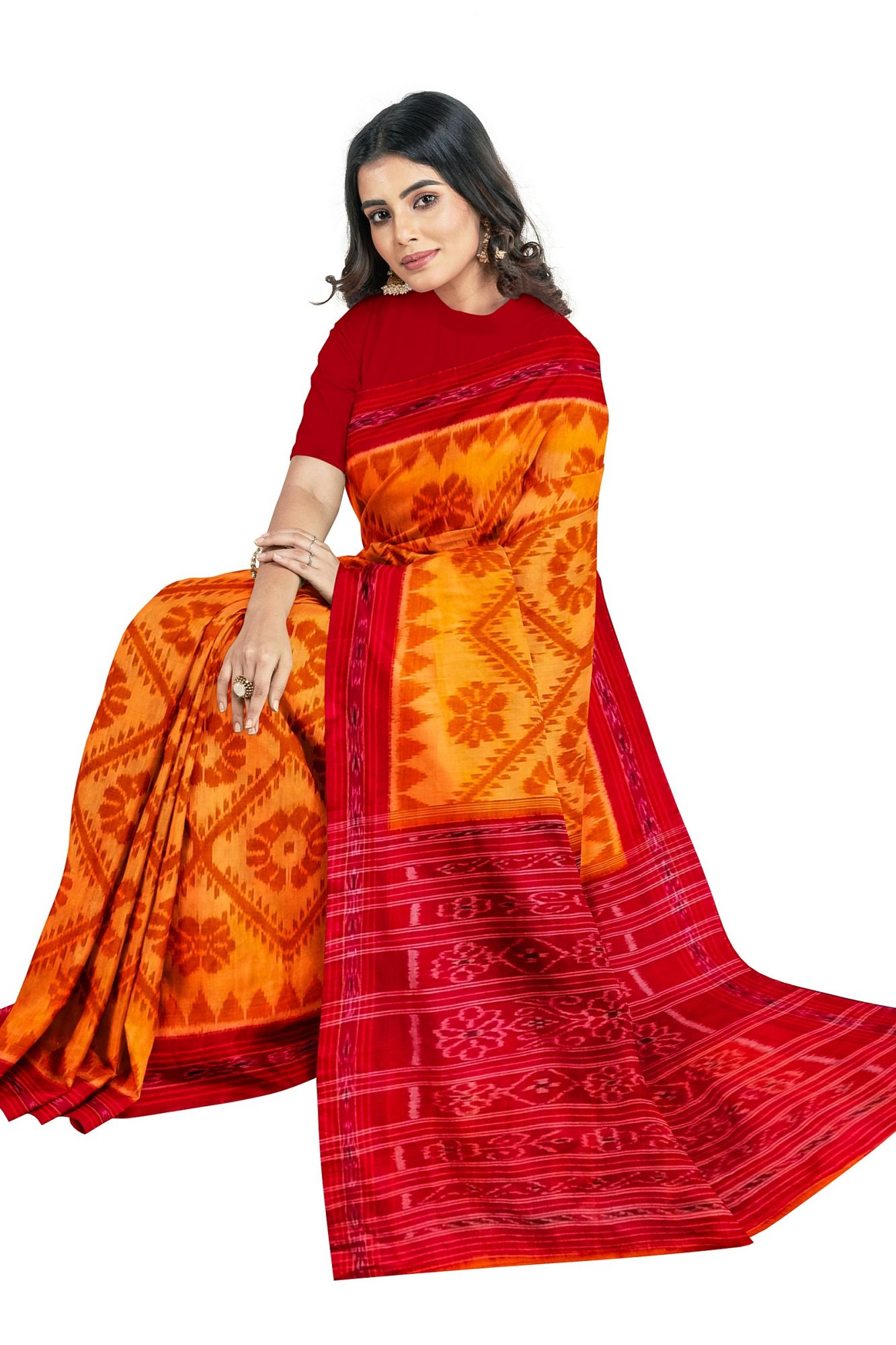 Odisha Handloom Maniabandha Cotton Saree