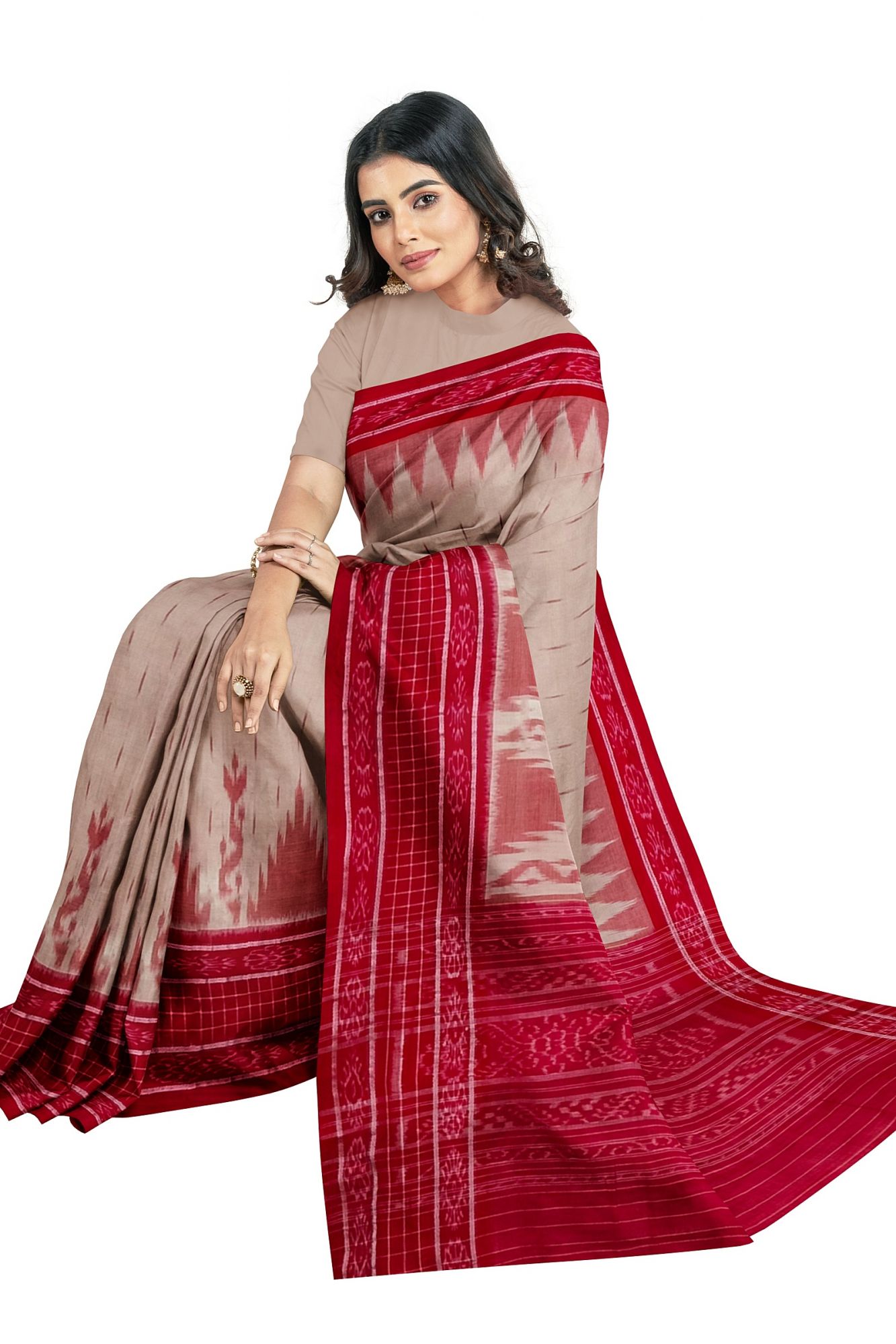 Odisha Handloom Maniabandha Cotton Saree