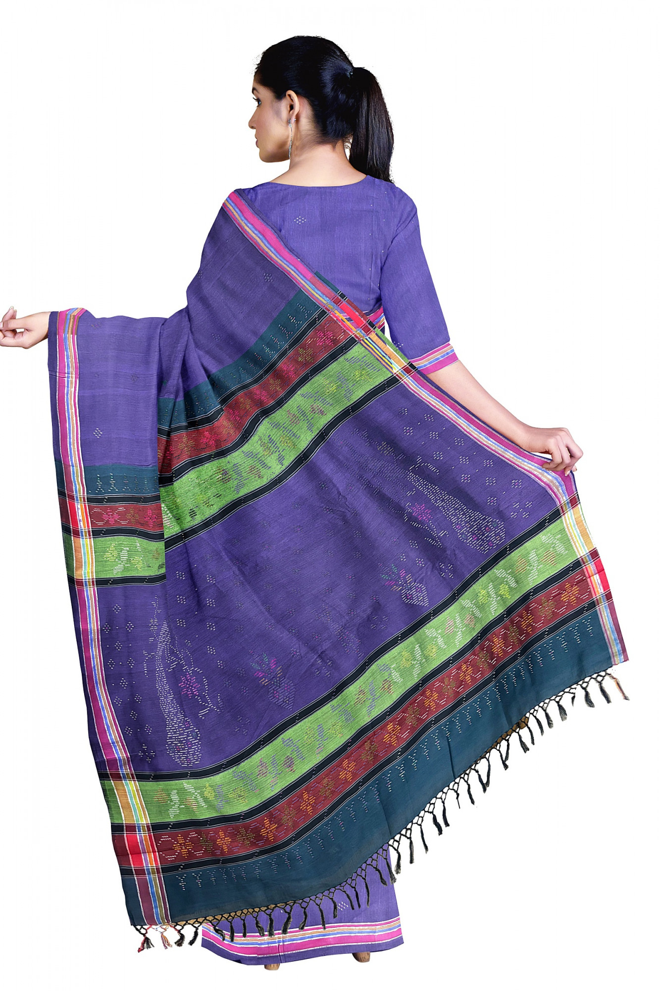 Exquisite Tangaliya Handloom Cotton Saree Timeless Elegance