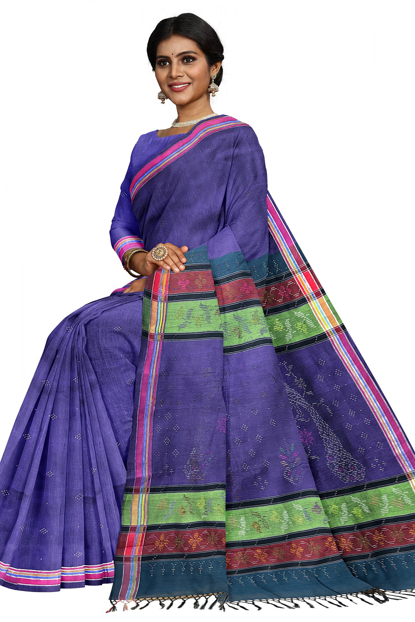 Exquisite Tangaliya Handloom Cotton Saree Timeless Elegance