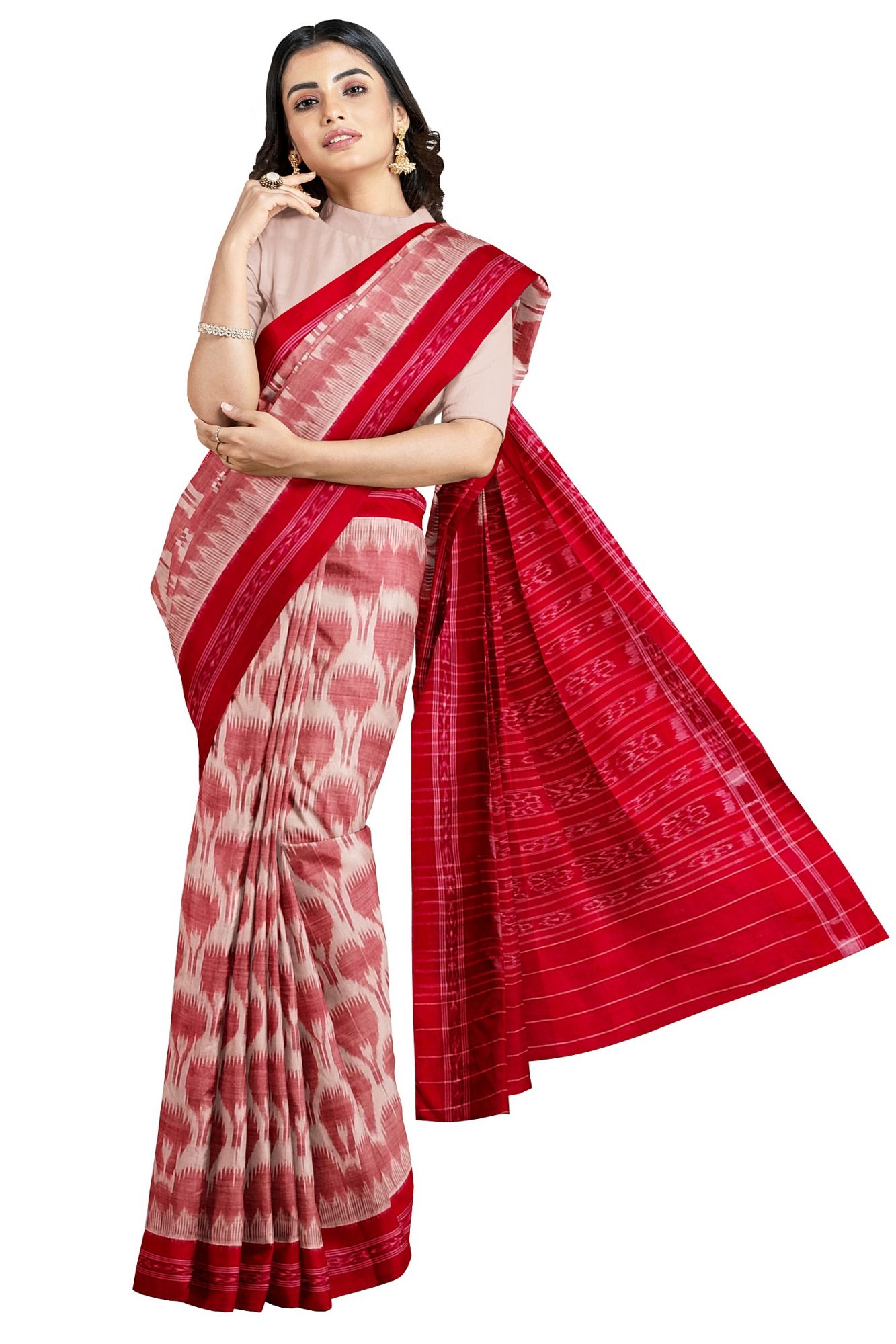 Odisha Handloom Maniabandha Cotton Saree