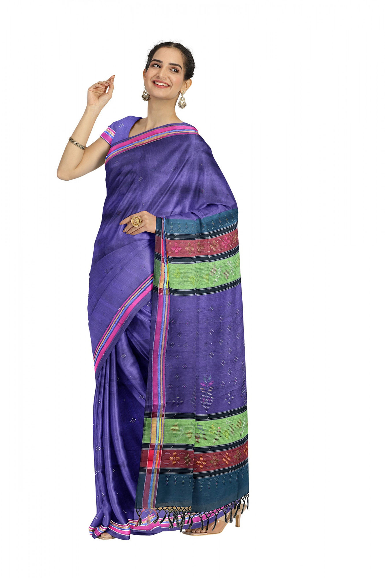 Exquisite Tangaliya Handloom Cotton Saree Timeless Elegance