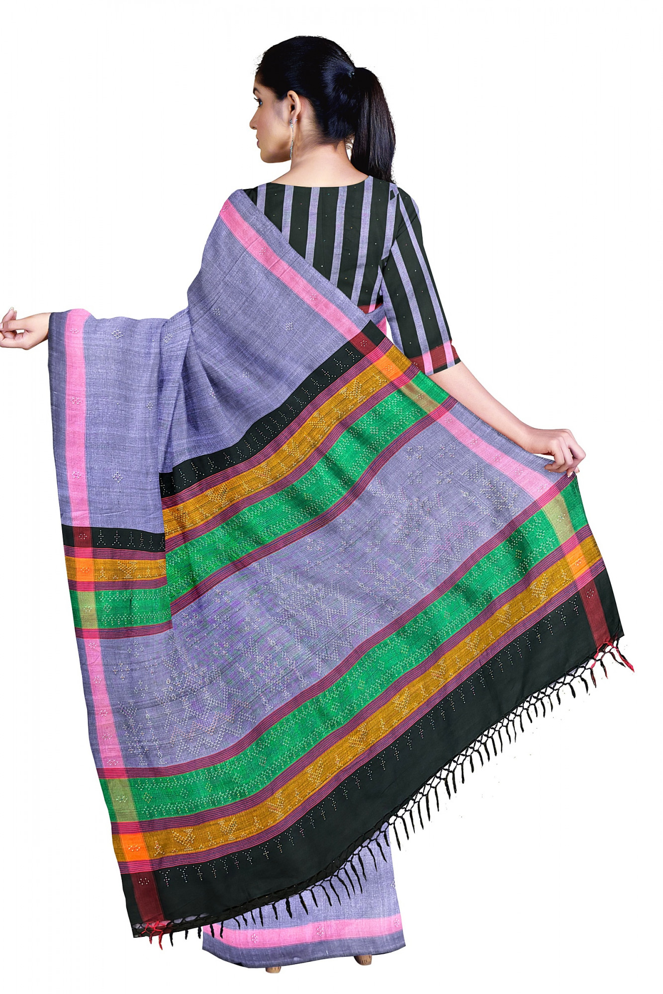 Exquisite Tangaliya Handloom Cotton Saree Timeless Elegance