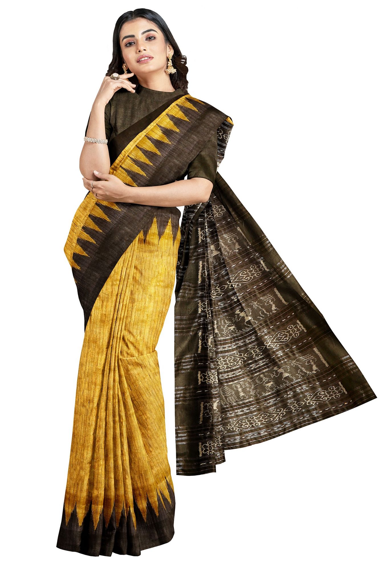 Gopalpur Tussar Silk Saree
