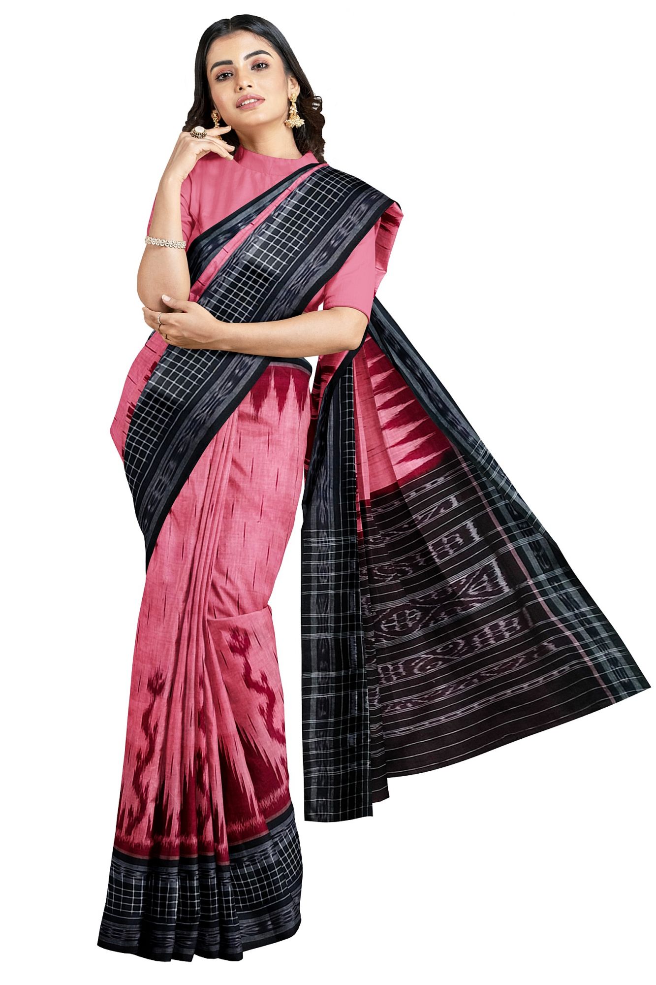 Odisha Handloom Maniabandha Cotton Saree