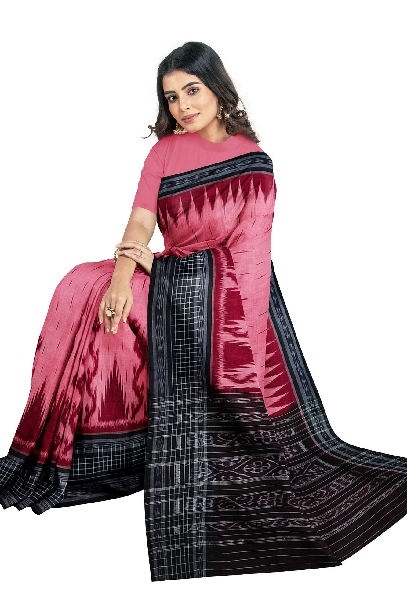 Odisha Handloom Maniabandha Cotton Saree