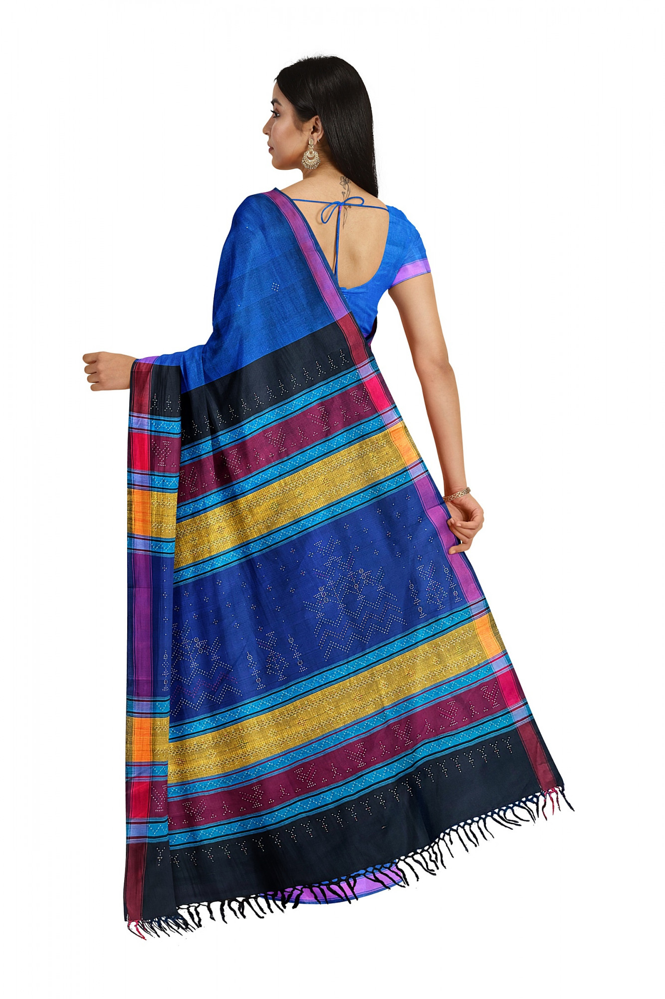 Exquisite Tangaliya Handloom Cotton Saree  Timeless Elegance