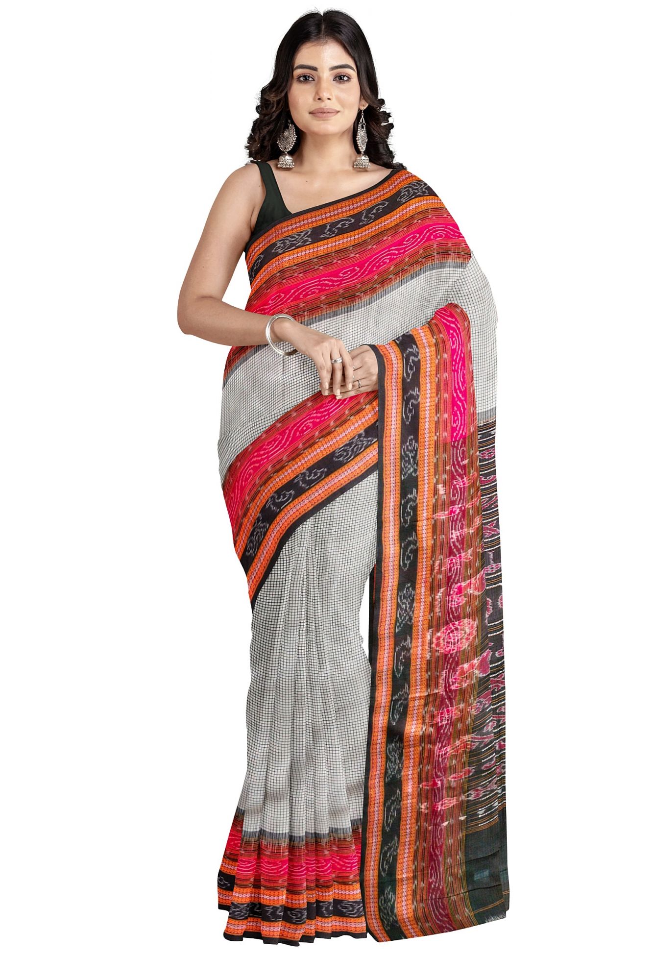 Odisha Handloom Sambalpuri Cotton Saree