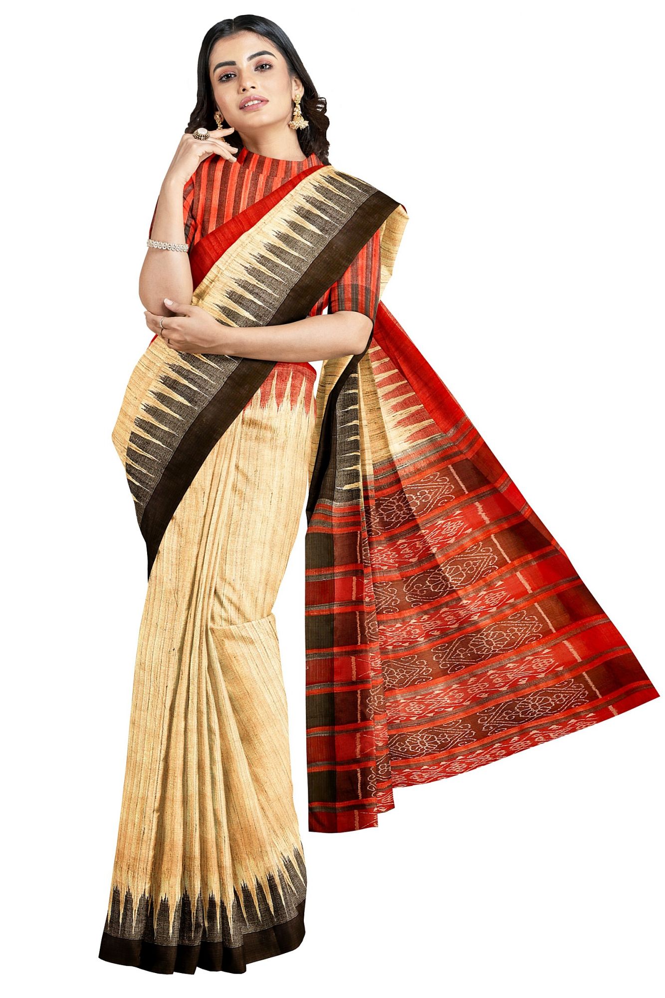 Gopalpur Tussar Silk Saree