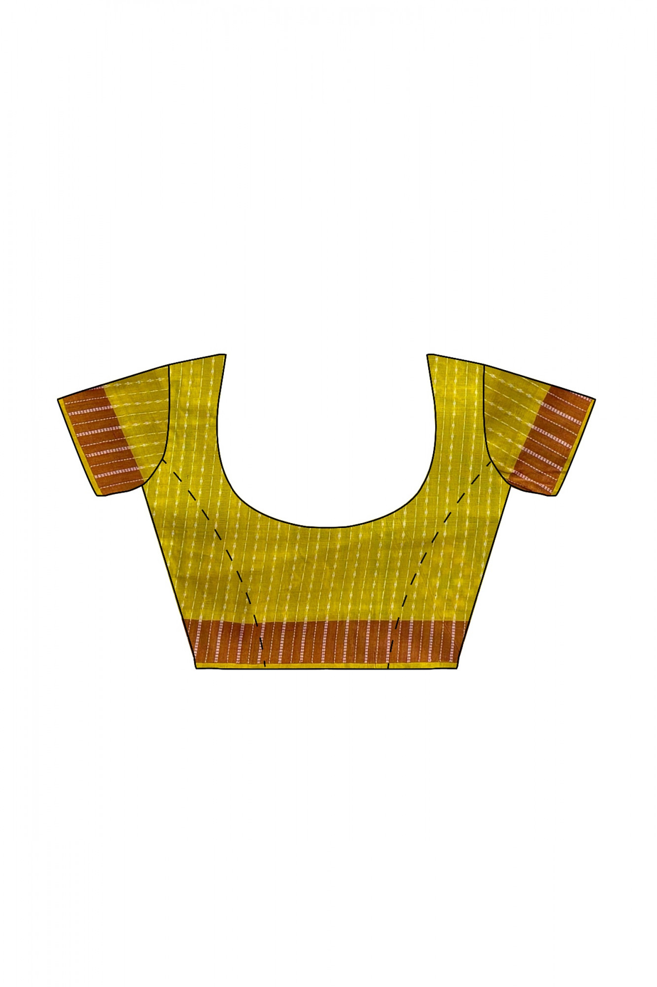 Yellow Dhalapathara Handloom Cotton Saree