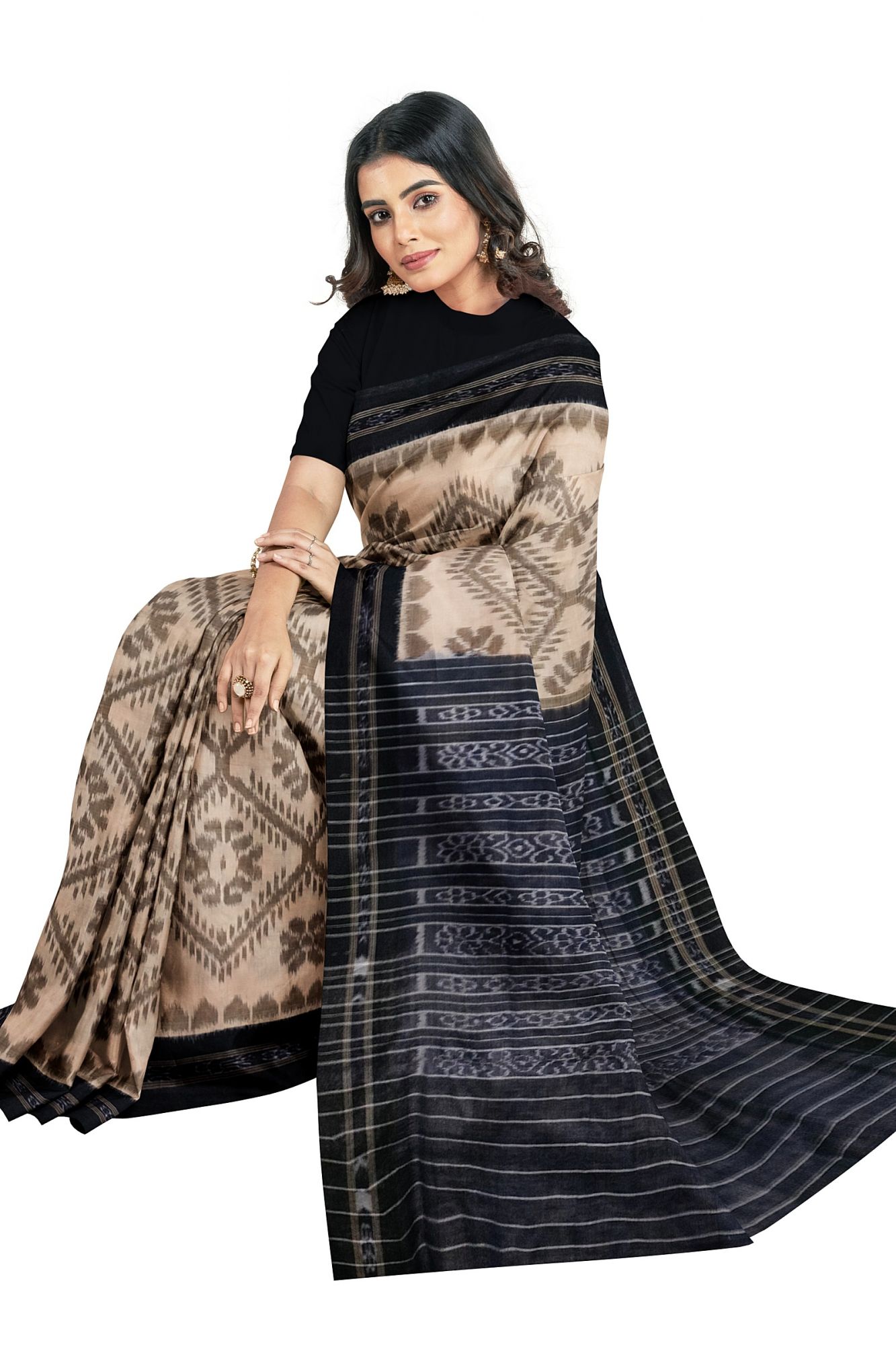 Odisha Handloom Maniabandha Cotton Saree