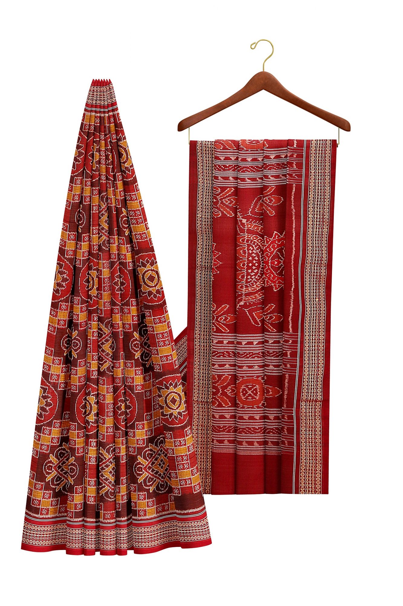 Sambalpuri Handloom Ikat Cotton Saree