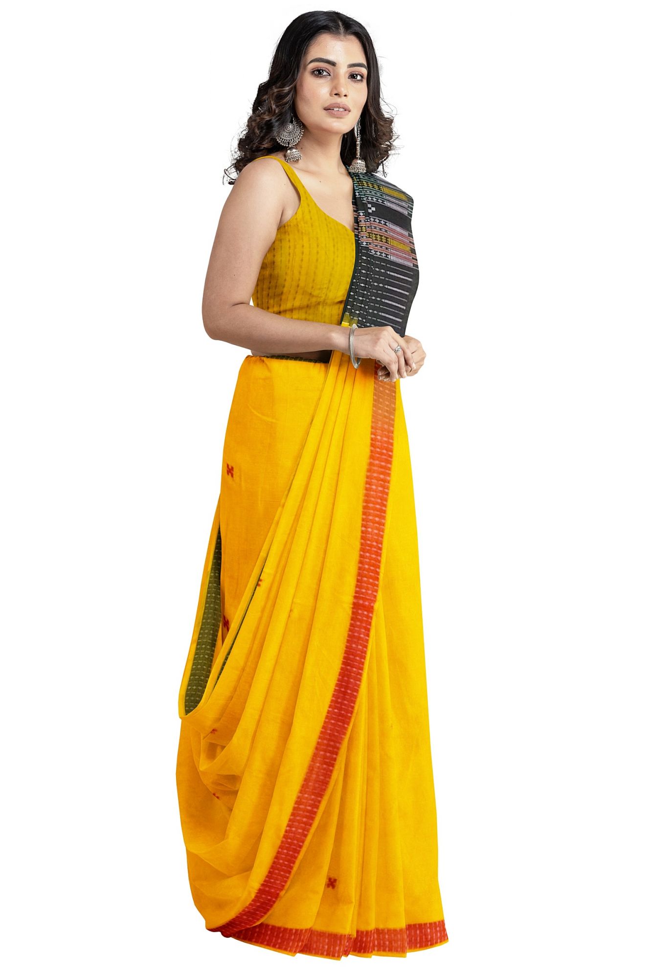 Dhalapathara Handloom Cotton Saree
