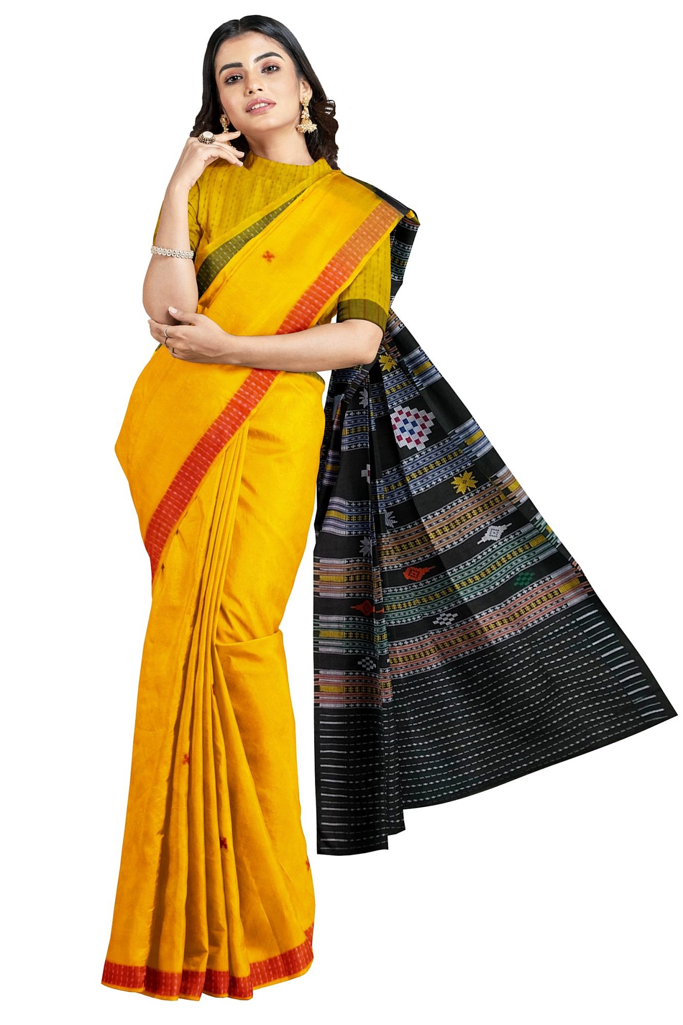 Dhalapathara Handloom Cotton Saree