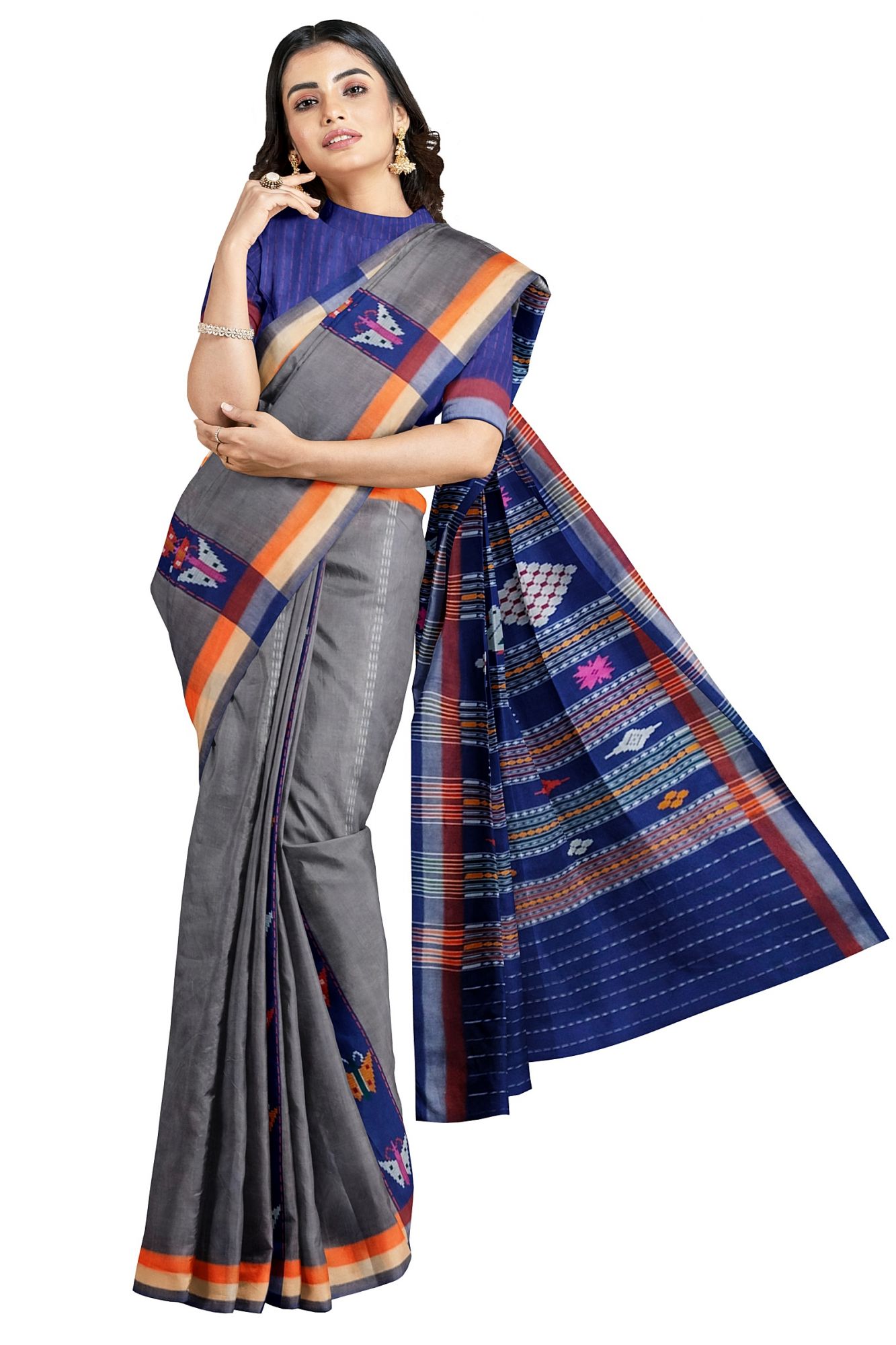 Dhalapathara Handloom Cotton Saree