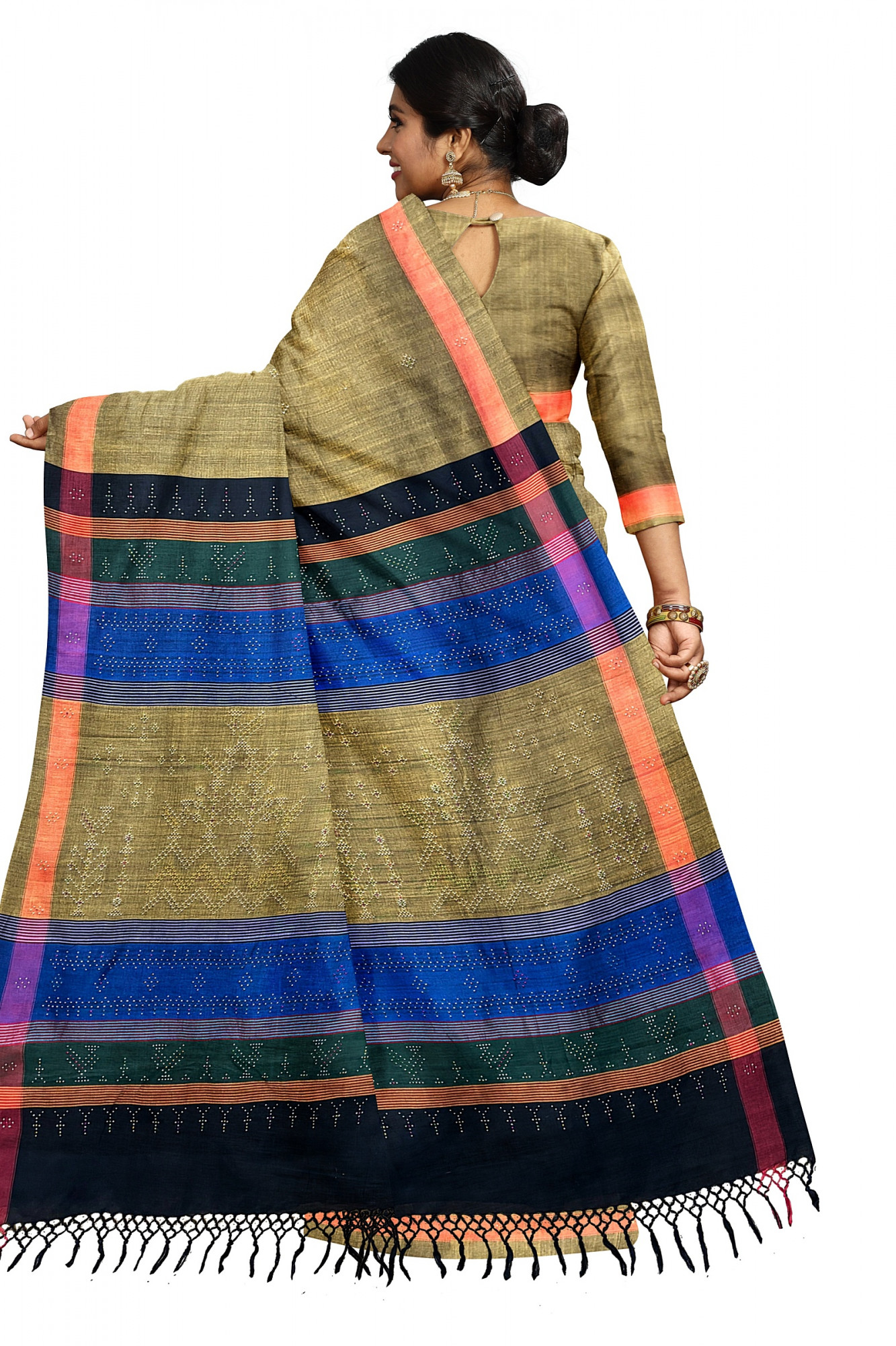 Exquisite Tangaliya Handloom Cotton Saree Timeless Elegance