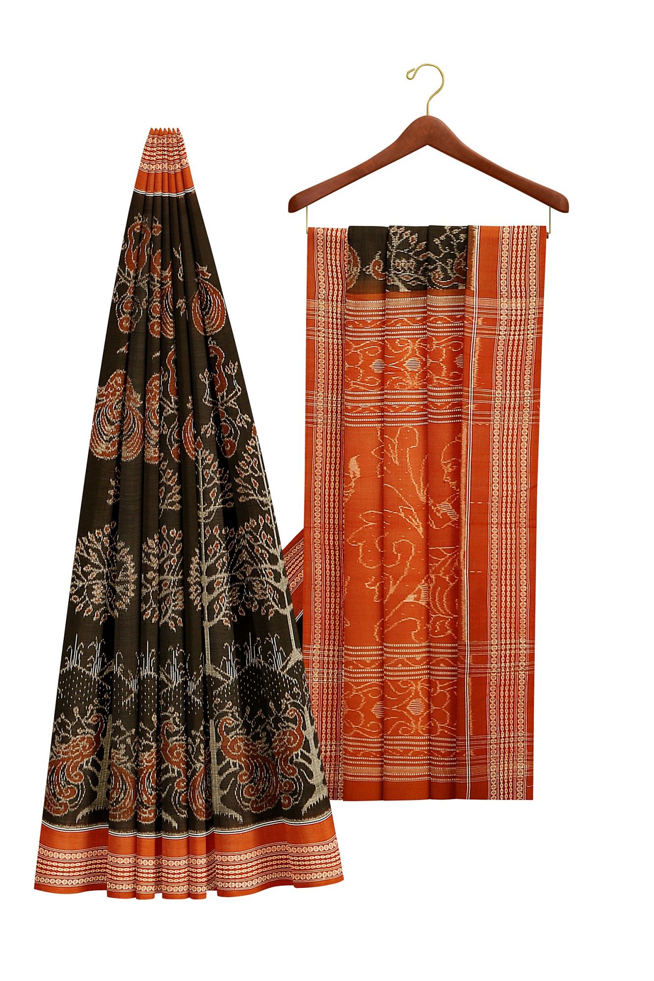 Sambalpuri Handloom Ikat Cotton Saree