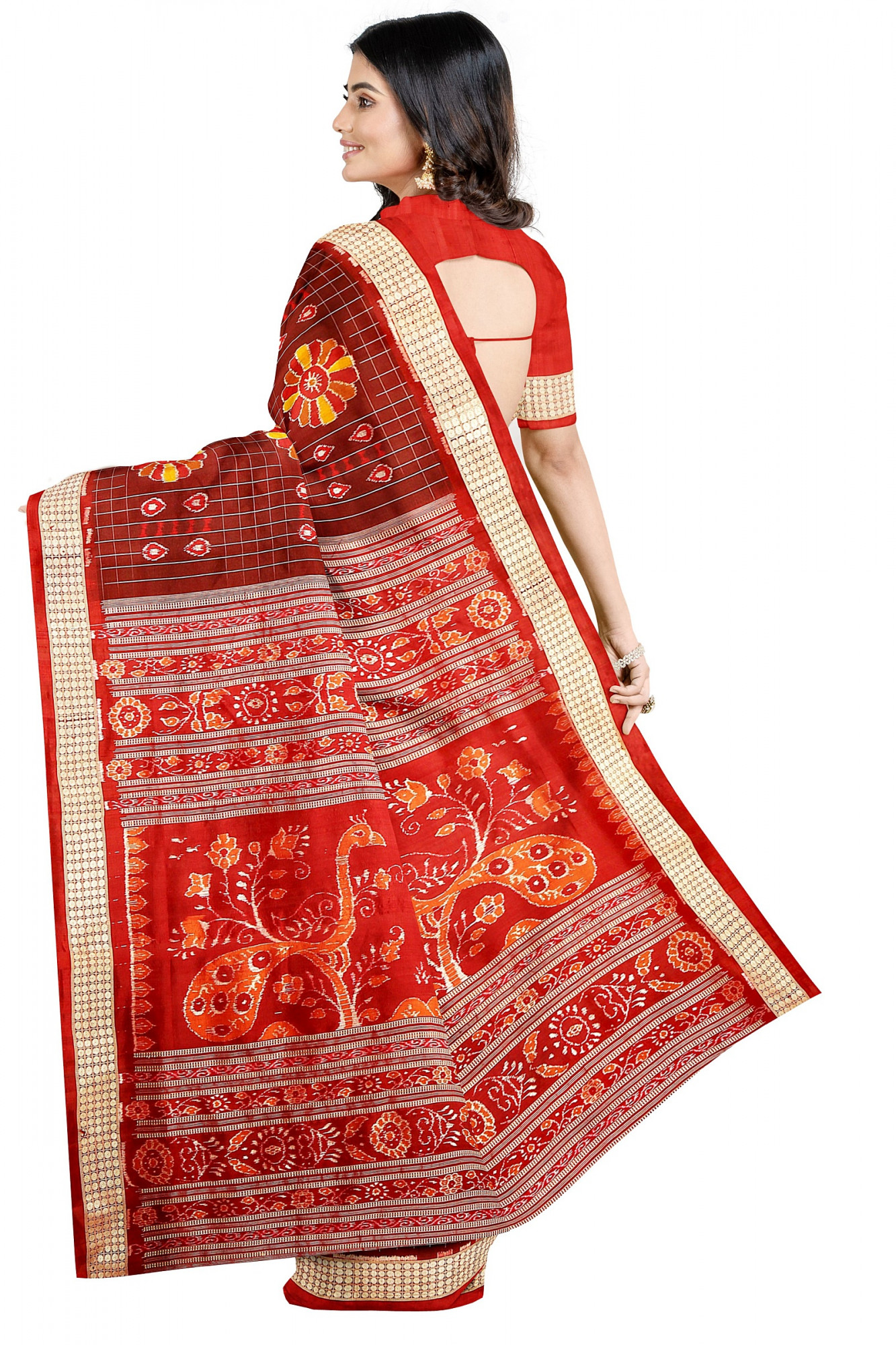 Sambalpuri Bandha Silk Saree