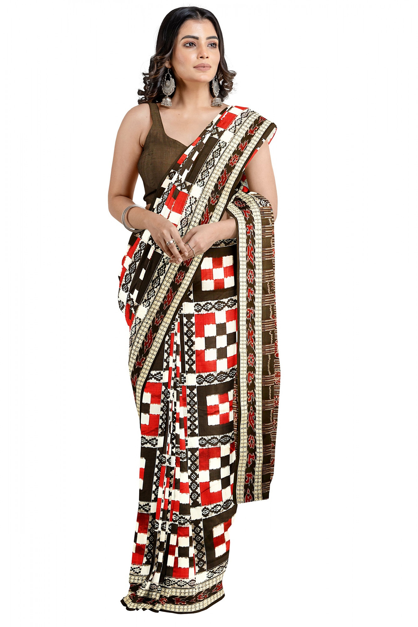 Exclusive Sambalpuri Double Ikat Silk Saree