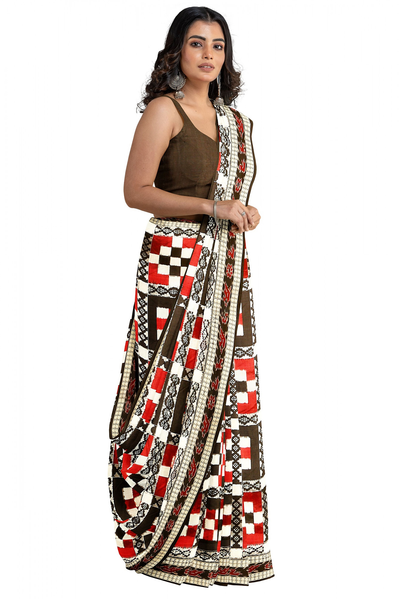Exclusive Sambalpuri Double Ikat Silk Saree