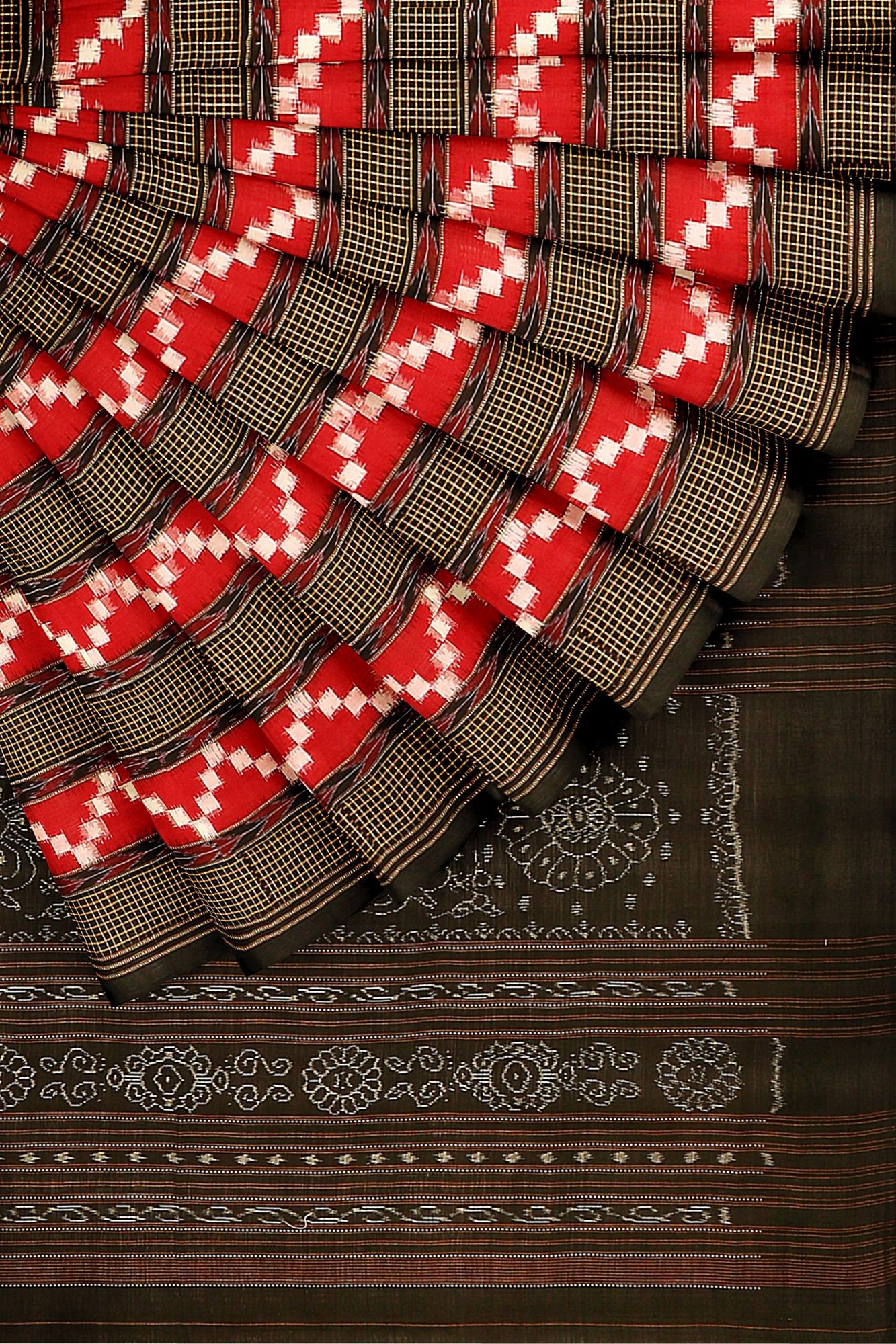 Sambalpuri Handloom Ikat Cotton Saree