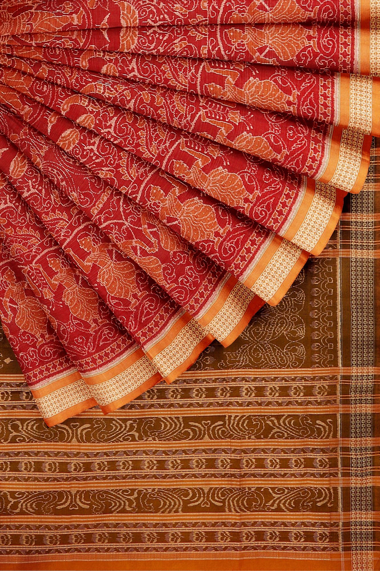 Sambalpuri Handloom Ikat Cotton Saree