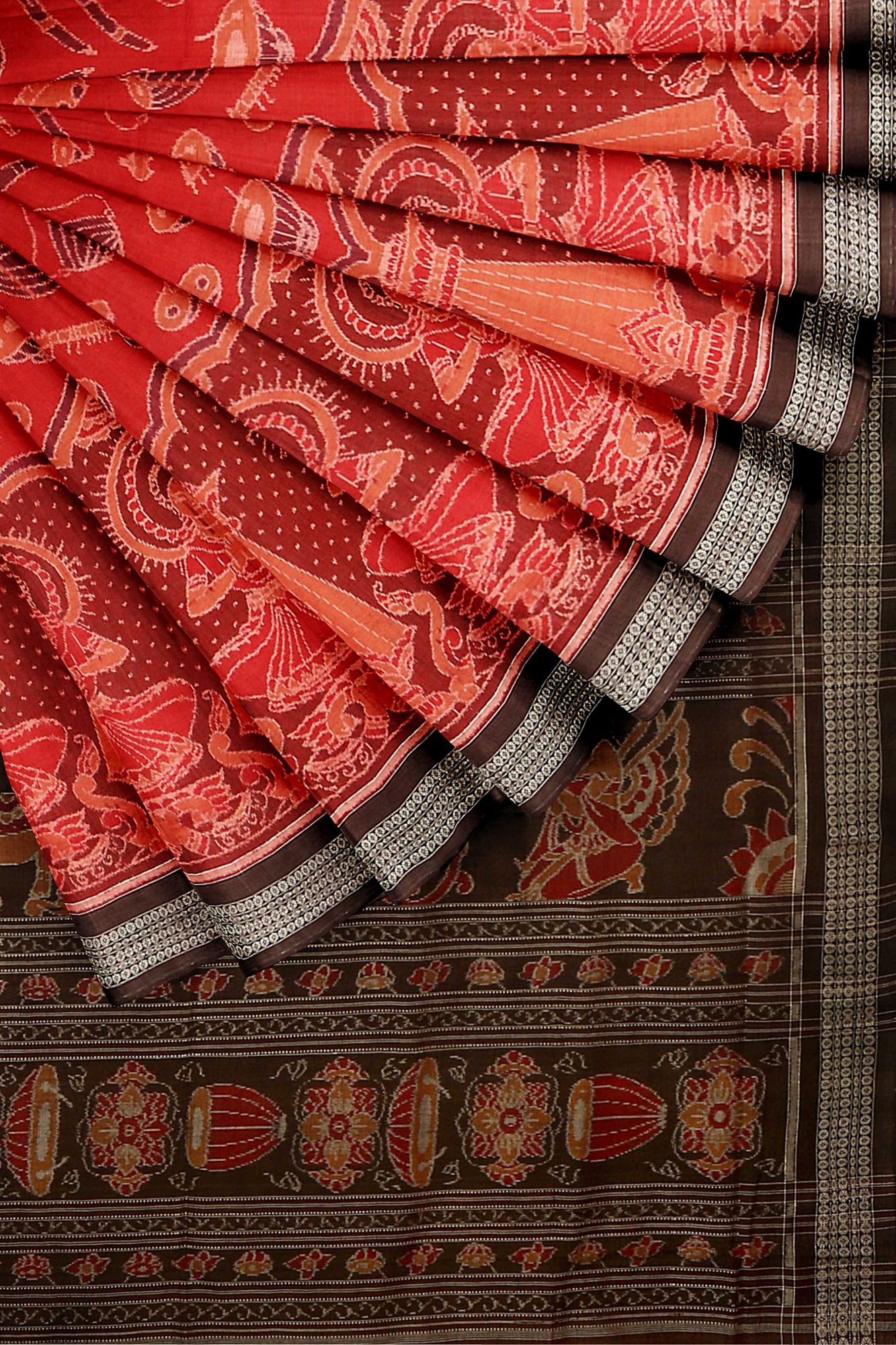 Sambalpuri Handloom Ikat Cotton Saree
