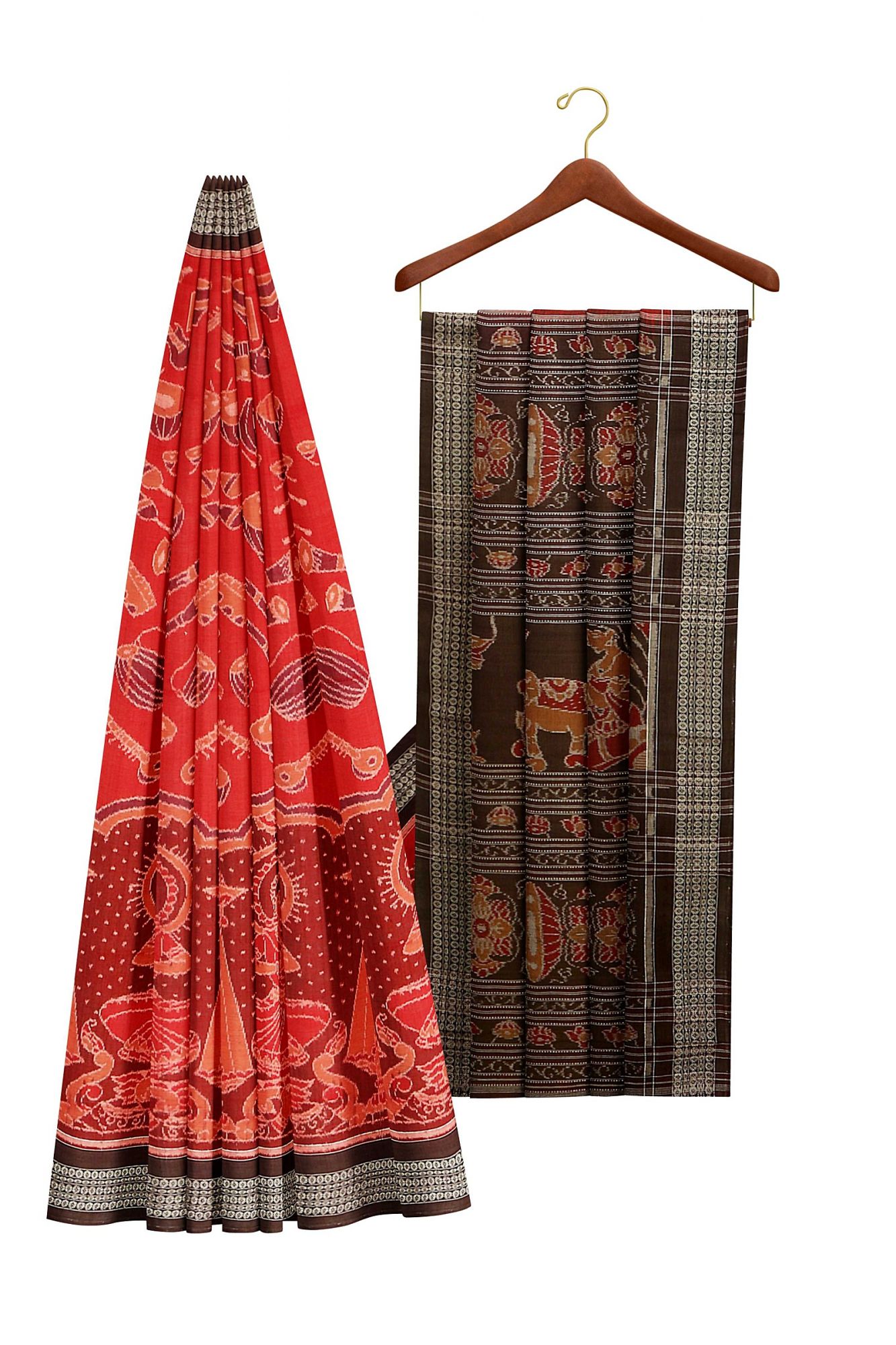 Sambalpuri Handloom Ikat Cotton Saree