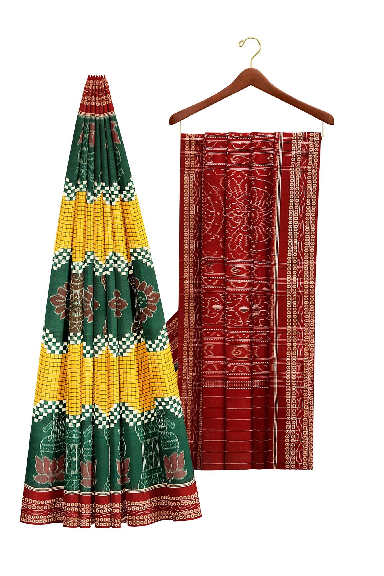 Sambalpuri Handloom Ikat Cotton Saree