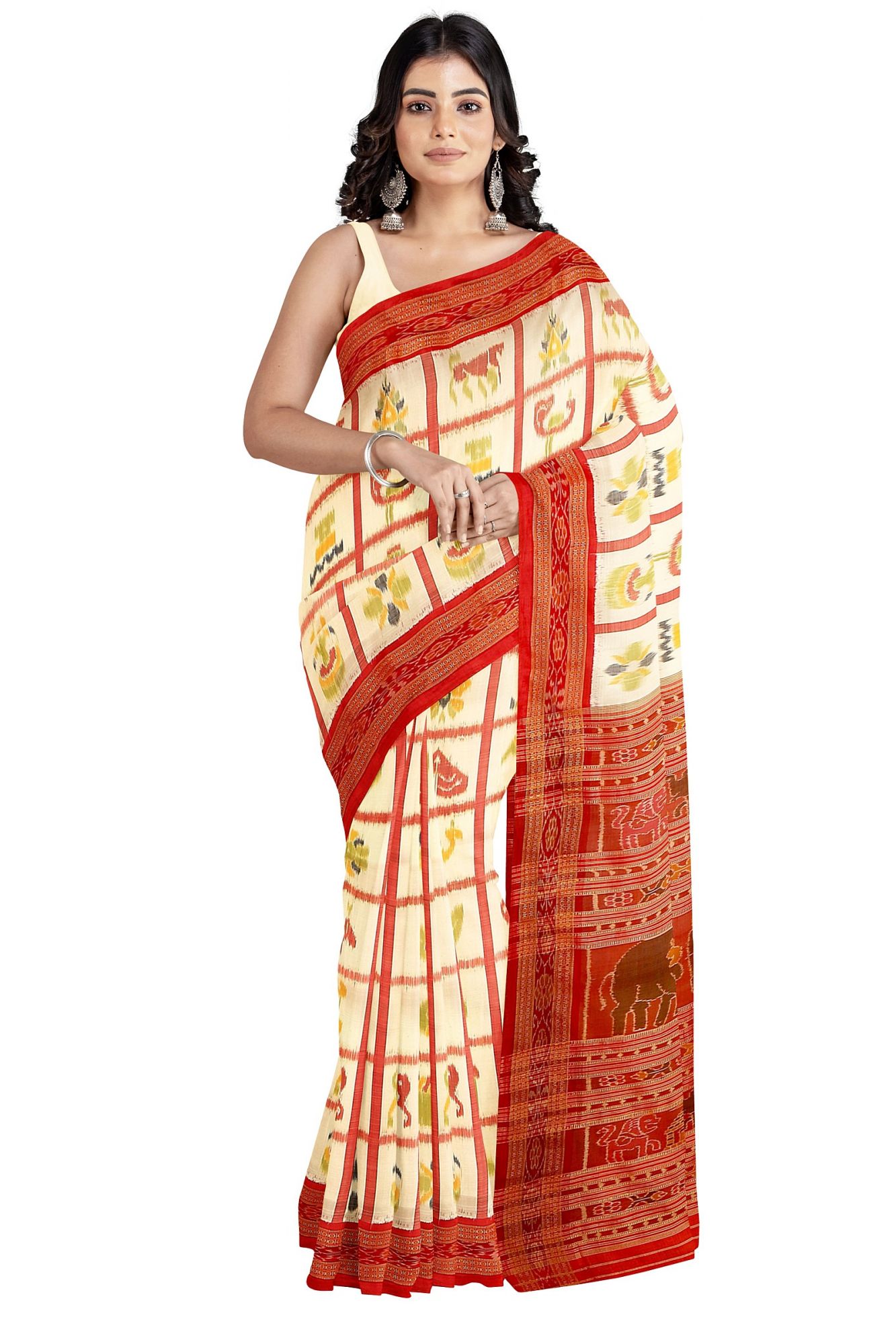 Odisha Handloom Khandua Silk Saree