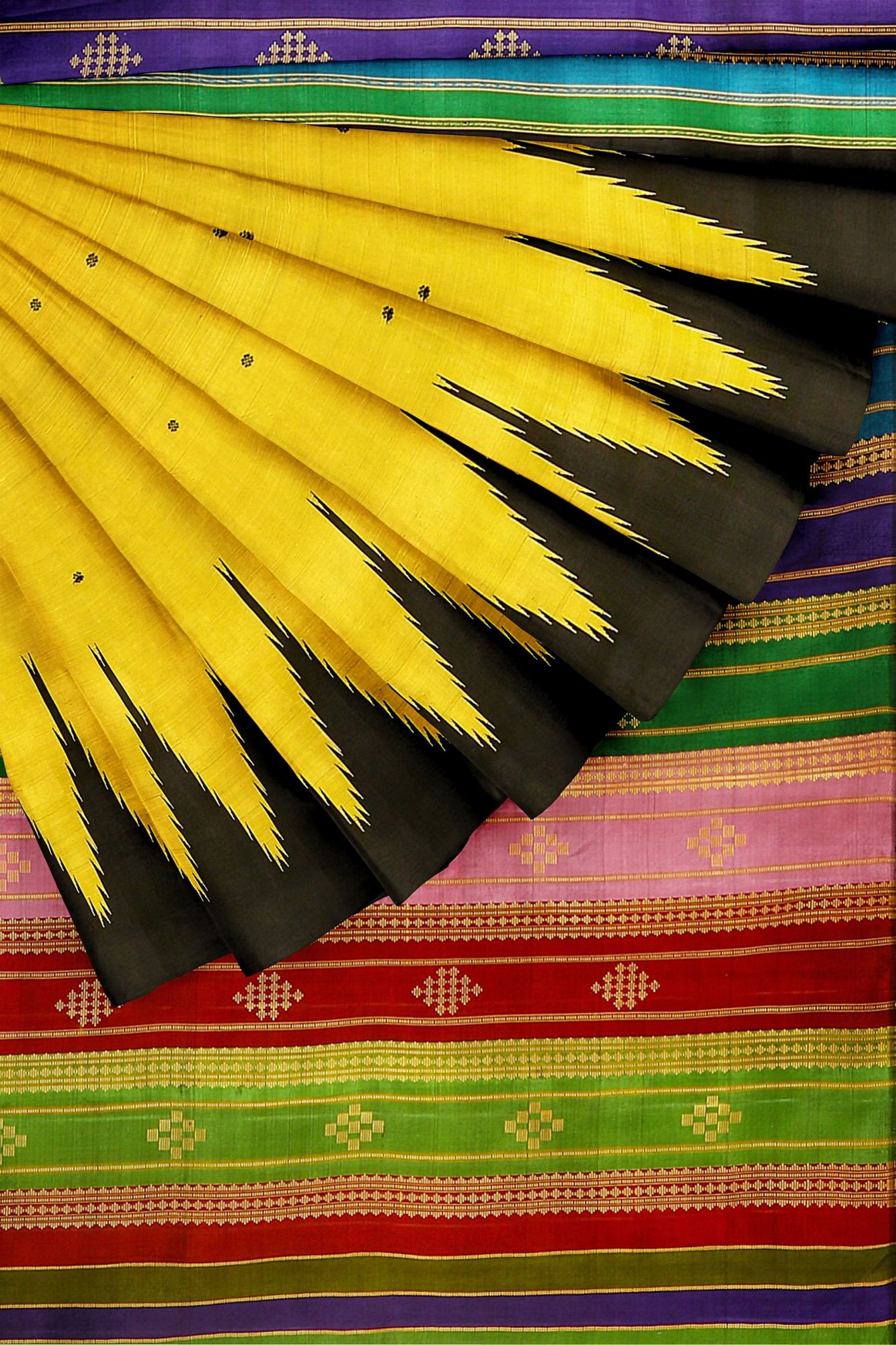 Odisha Handloom Berhampuri Silk Saree