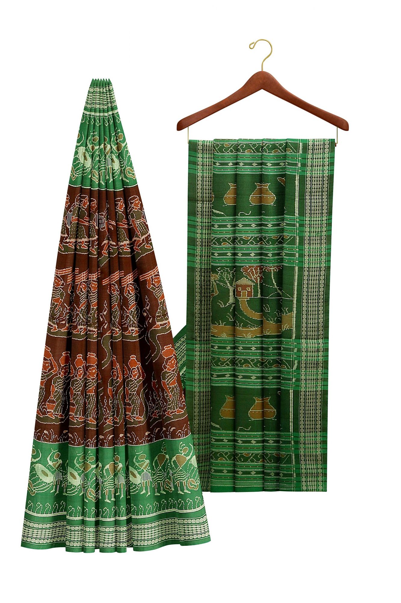 Sambalpuri Handloom Ikat Cotton Saree