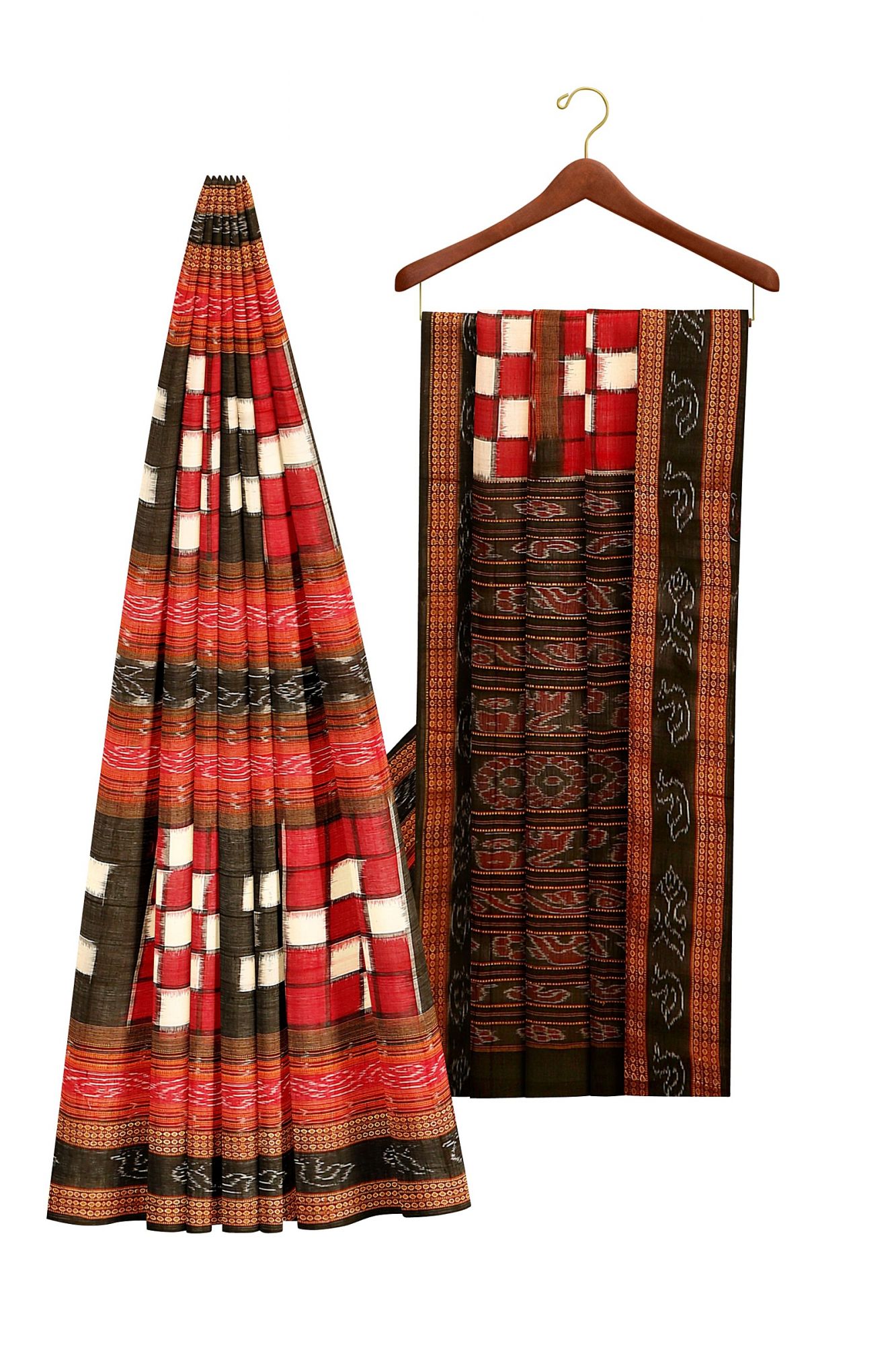 Sambalpuri Handloom Ikat Cotton Saree