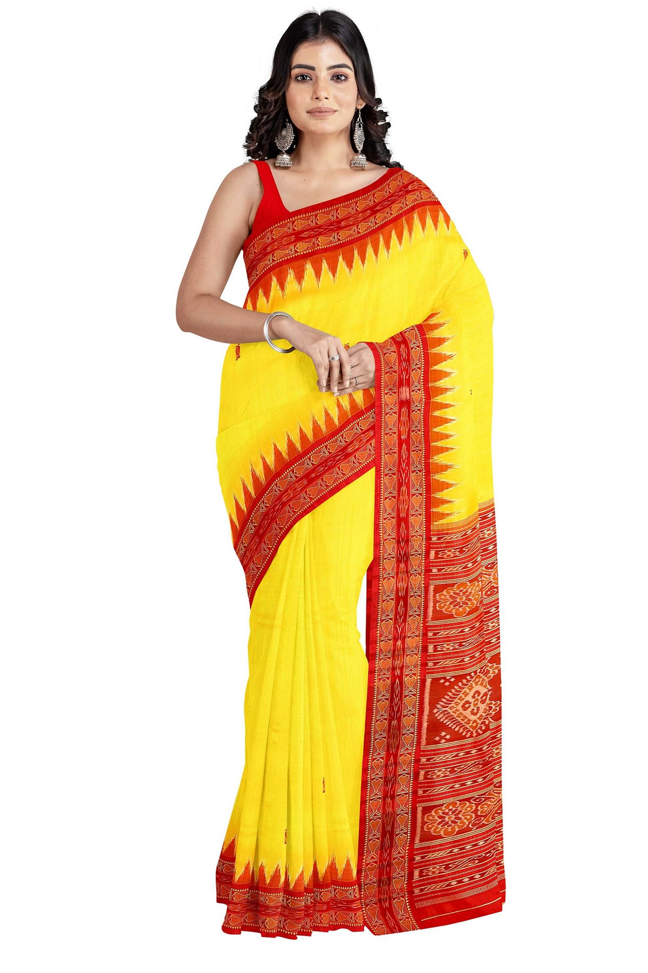 Odisha Handloom Khandua Silk Saree