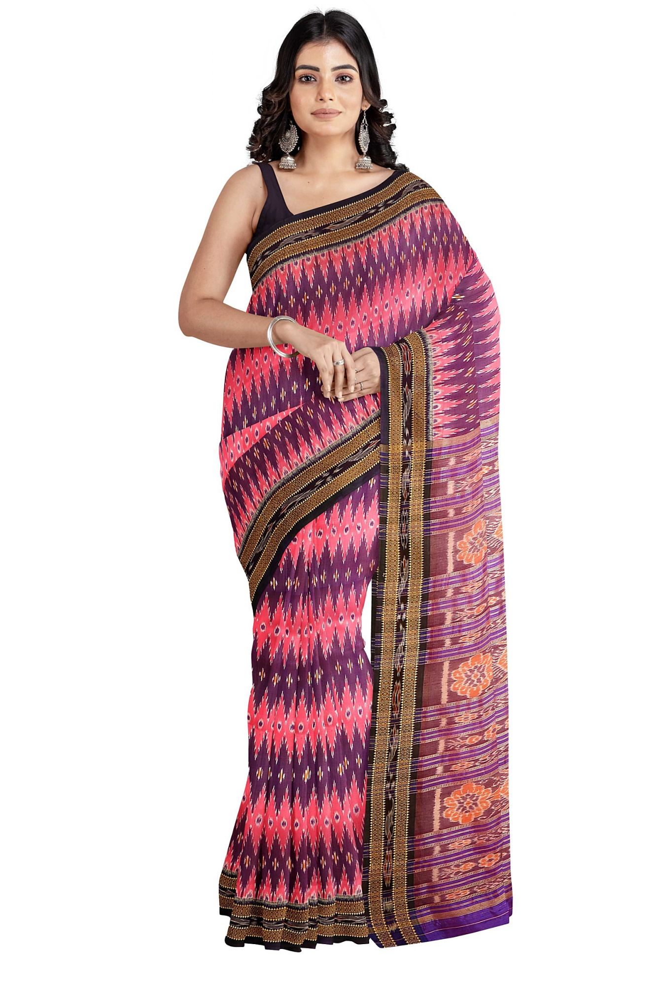 Odisha Handloom Khandua Silk Saree