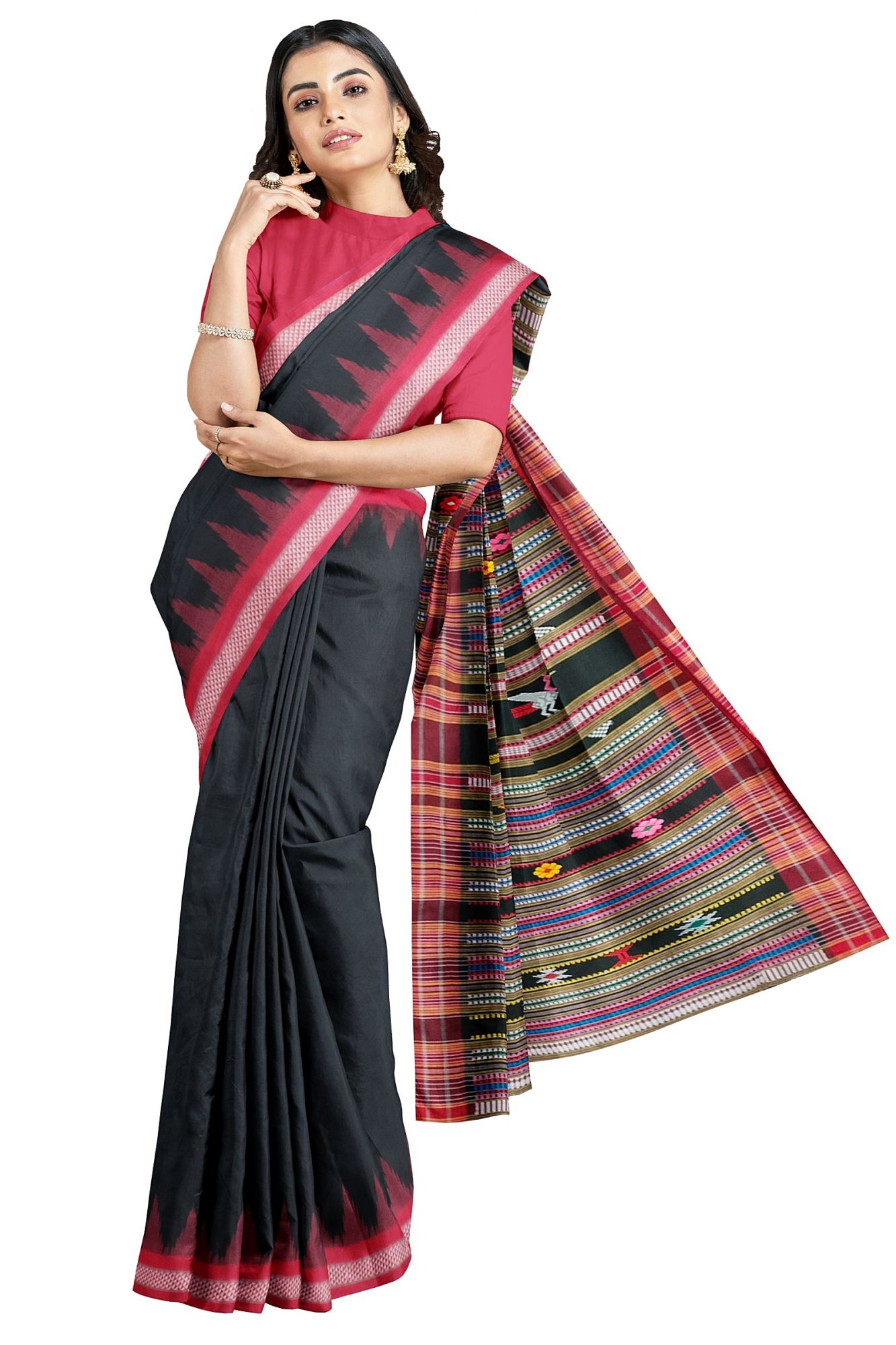 Ganjam Bomkai Handloom Cotton Saree