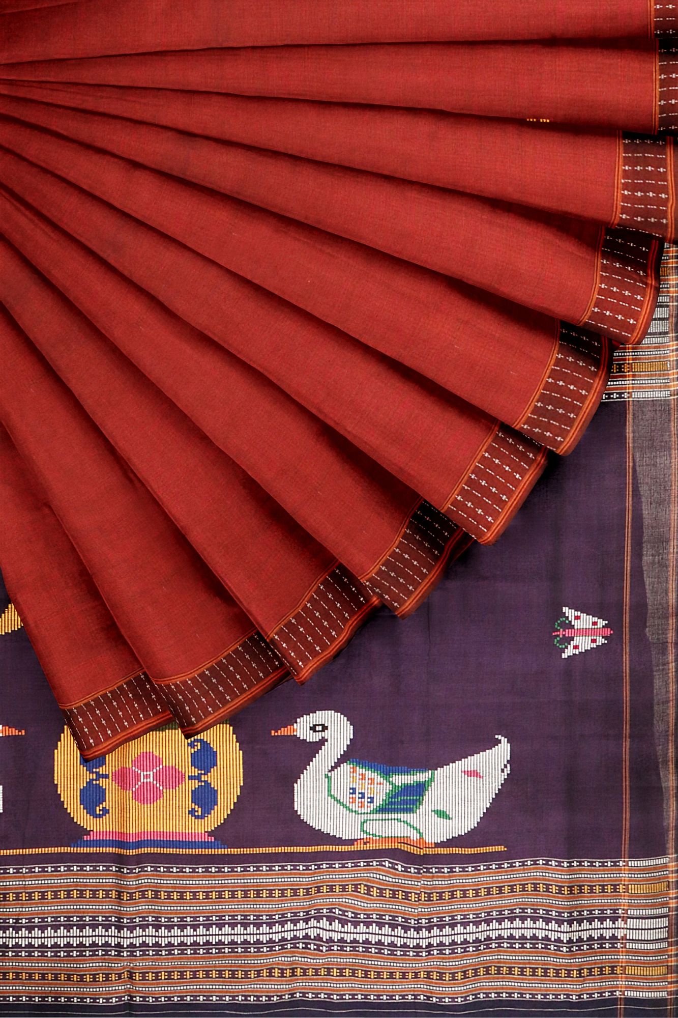 Dhalapathara Handloom Cotton Saree