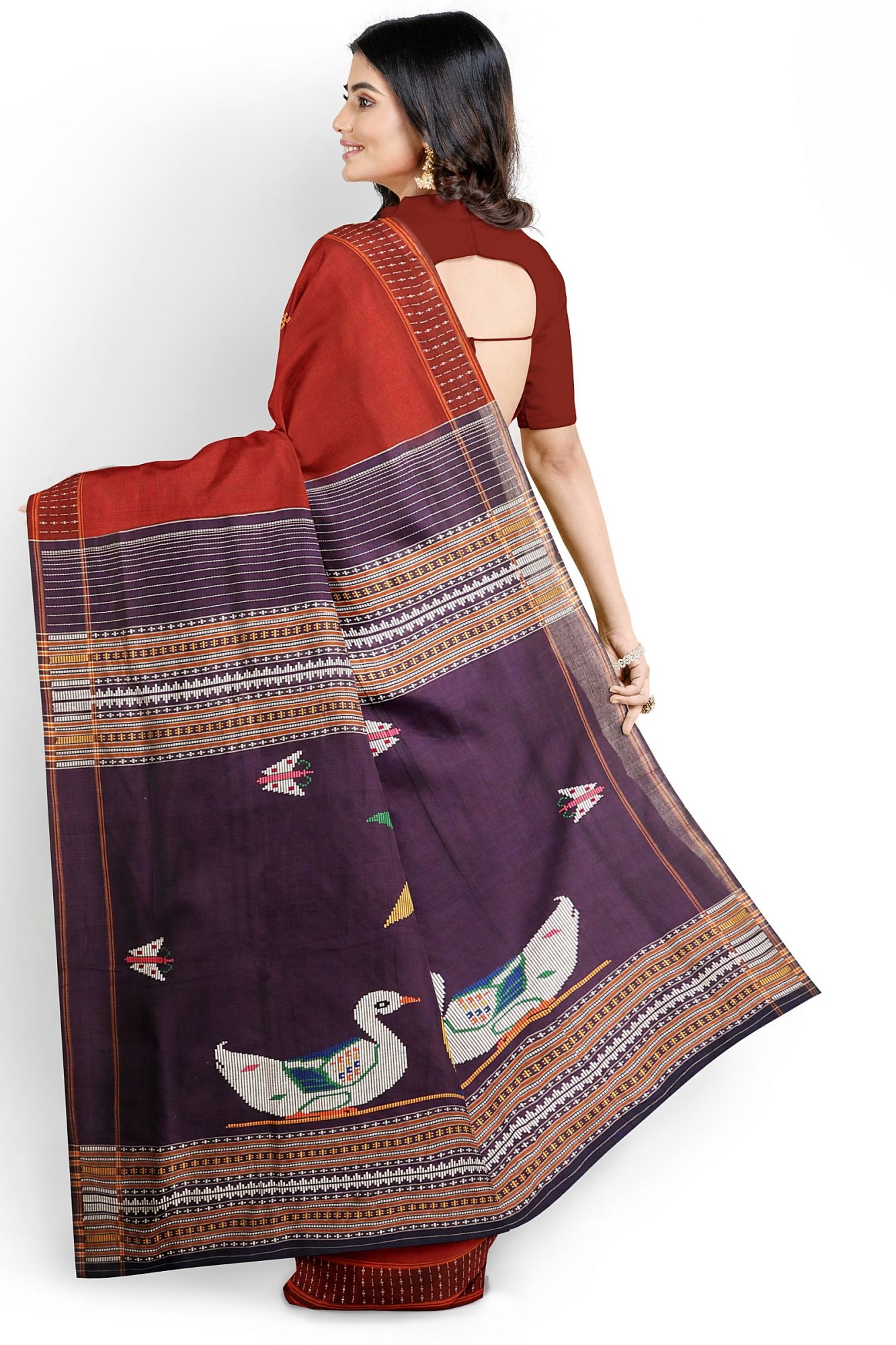 Dhalapathara Handloom Cotton Saree