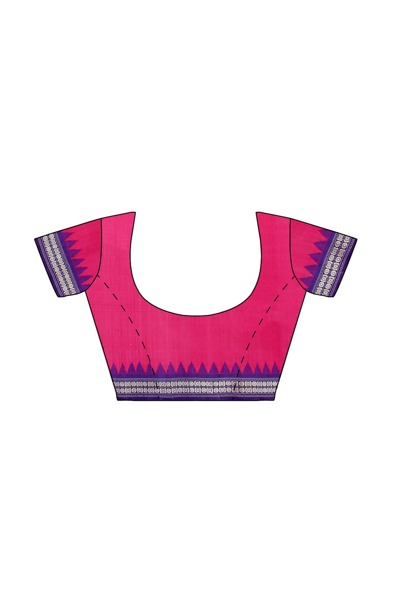 Berhampuri Ganjam Double Pallu Silk Saree