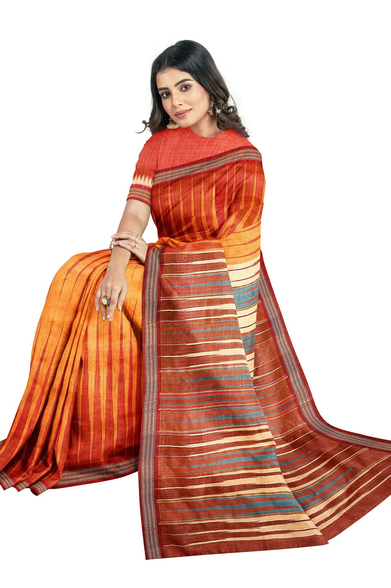 Gopalpur Tussar Silk saree
