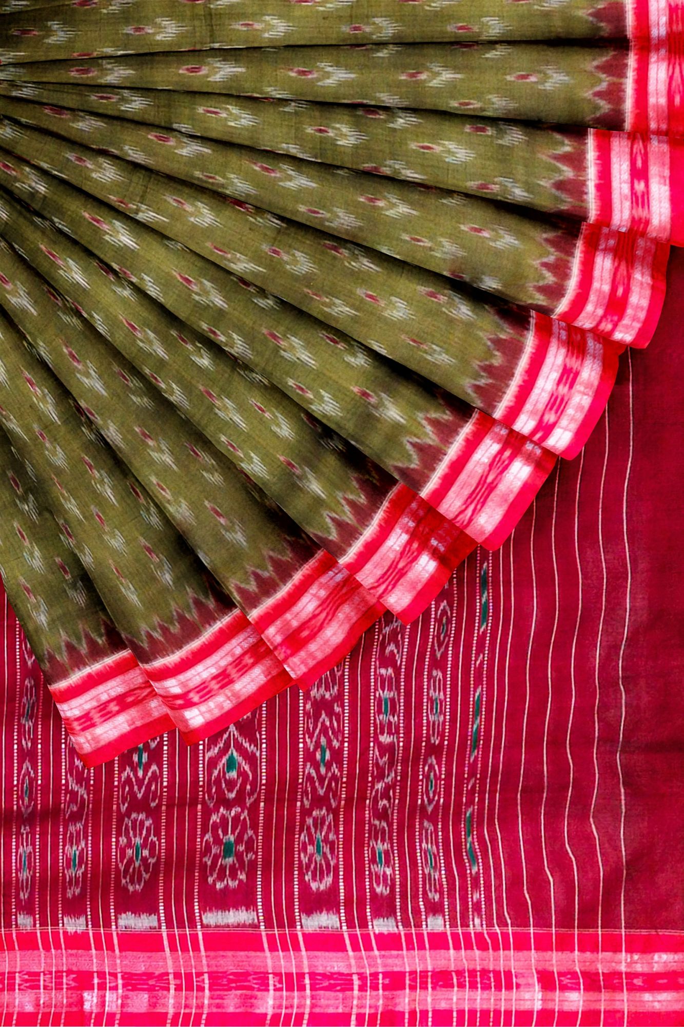 Odisha Handloom Maniabandha Cotton Saree