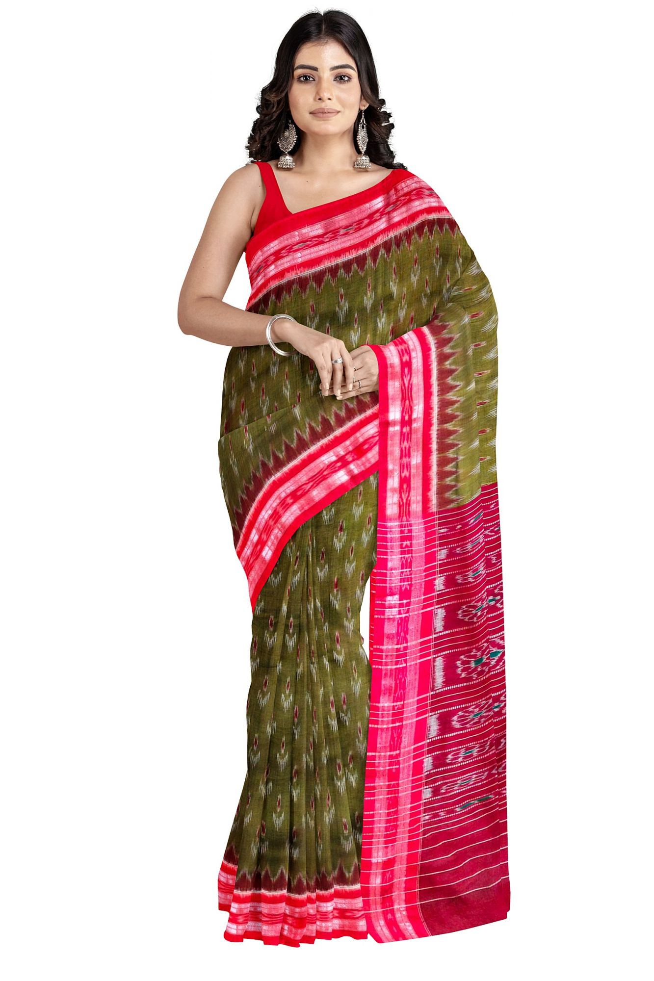 Odisha Handloom Maniabandha Cotton Saree