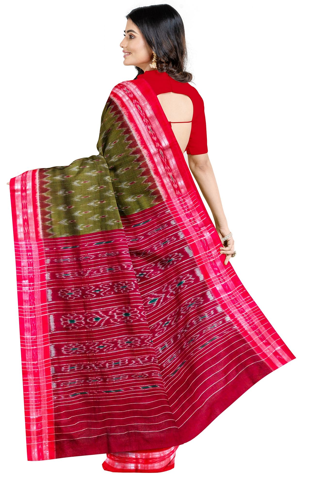 Odisha Handloom Maniabandha Cotton Saree
