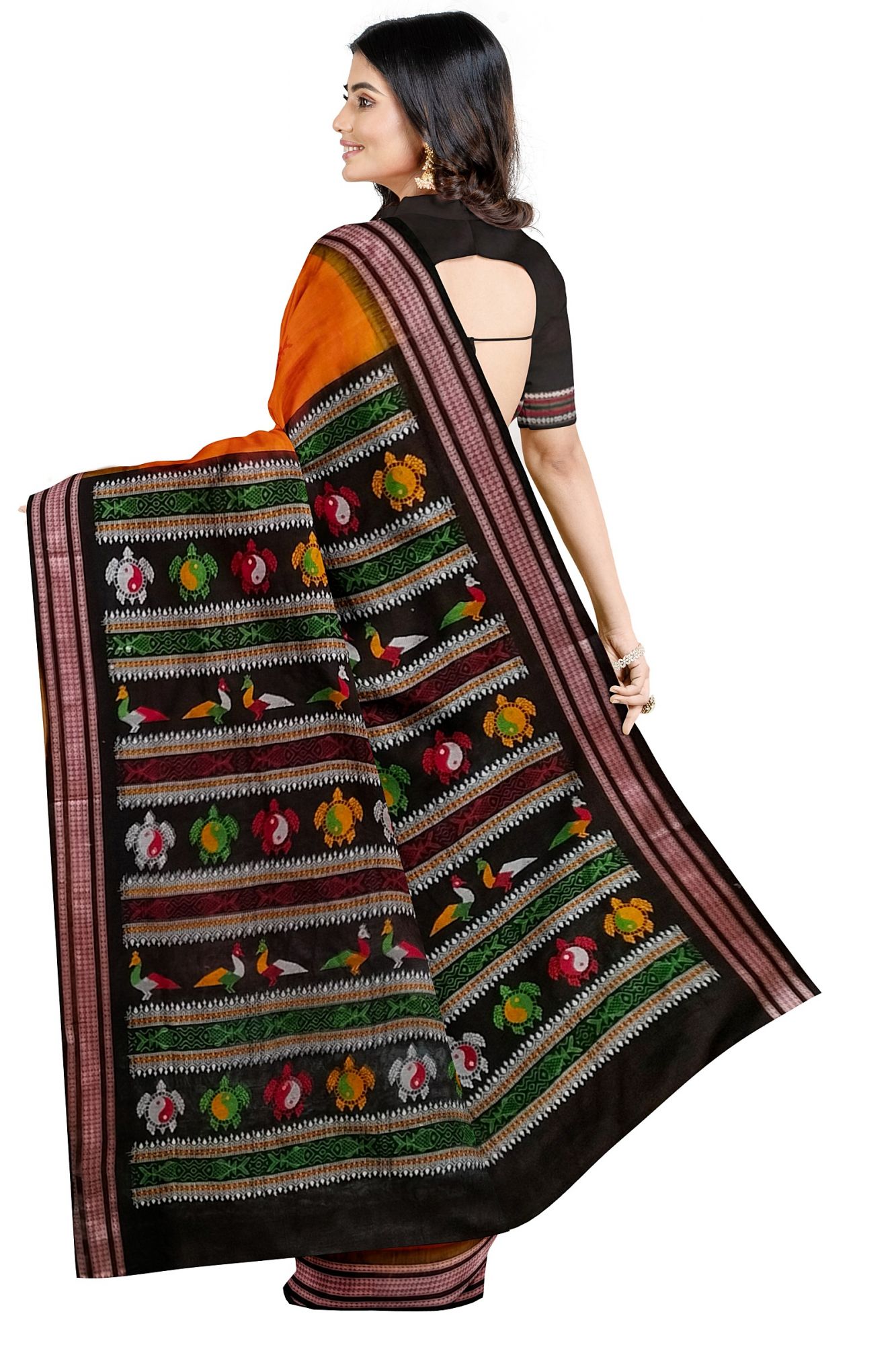 Bomkai Cotton Saree