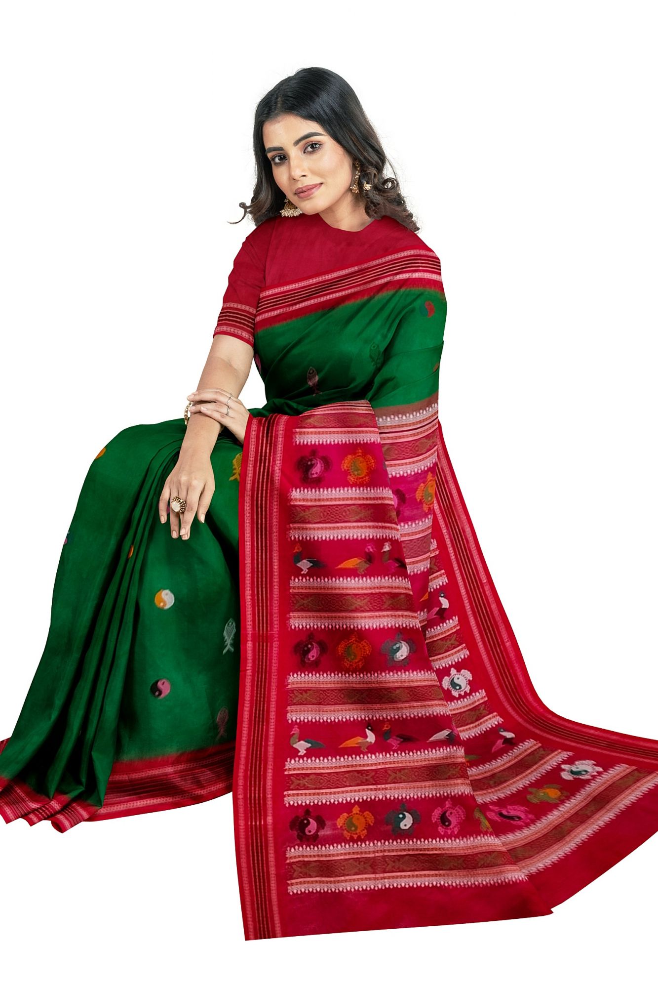Bomkai Cotton Saree
