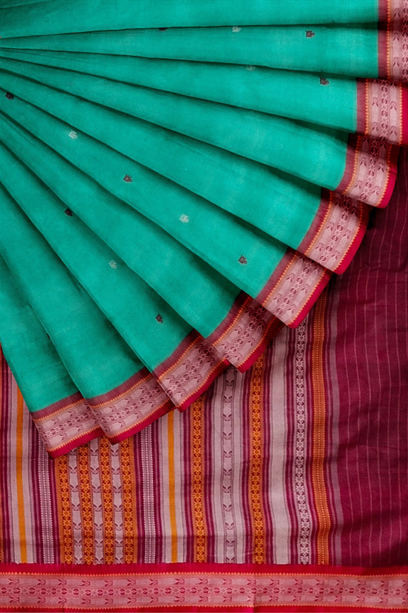 Bomkai Cotton Saree